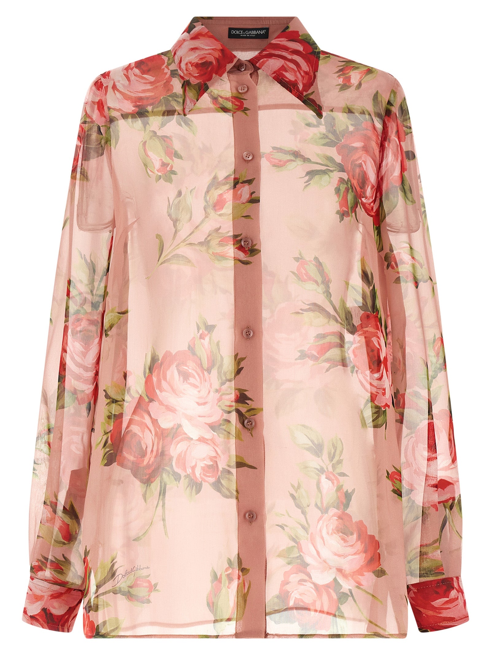 Dolce & Gabbana 'Bouquet Rose' Shirt