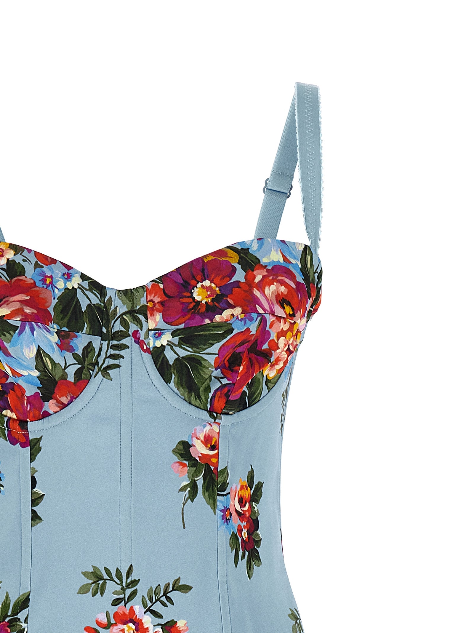 Dolce & Gabbana 'Mazzo Di Fiori' Print Dress