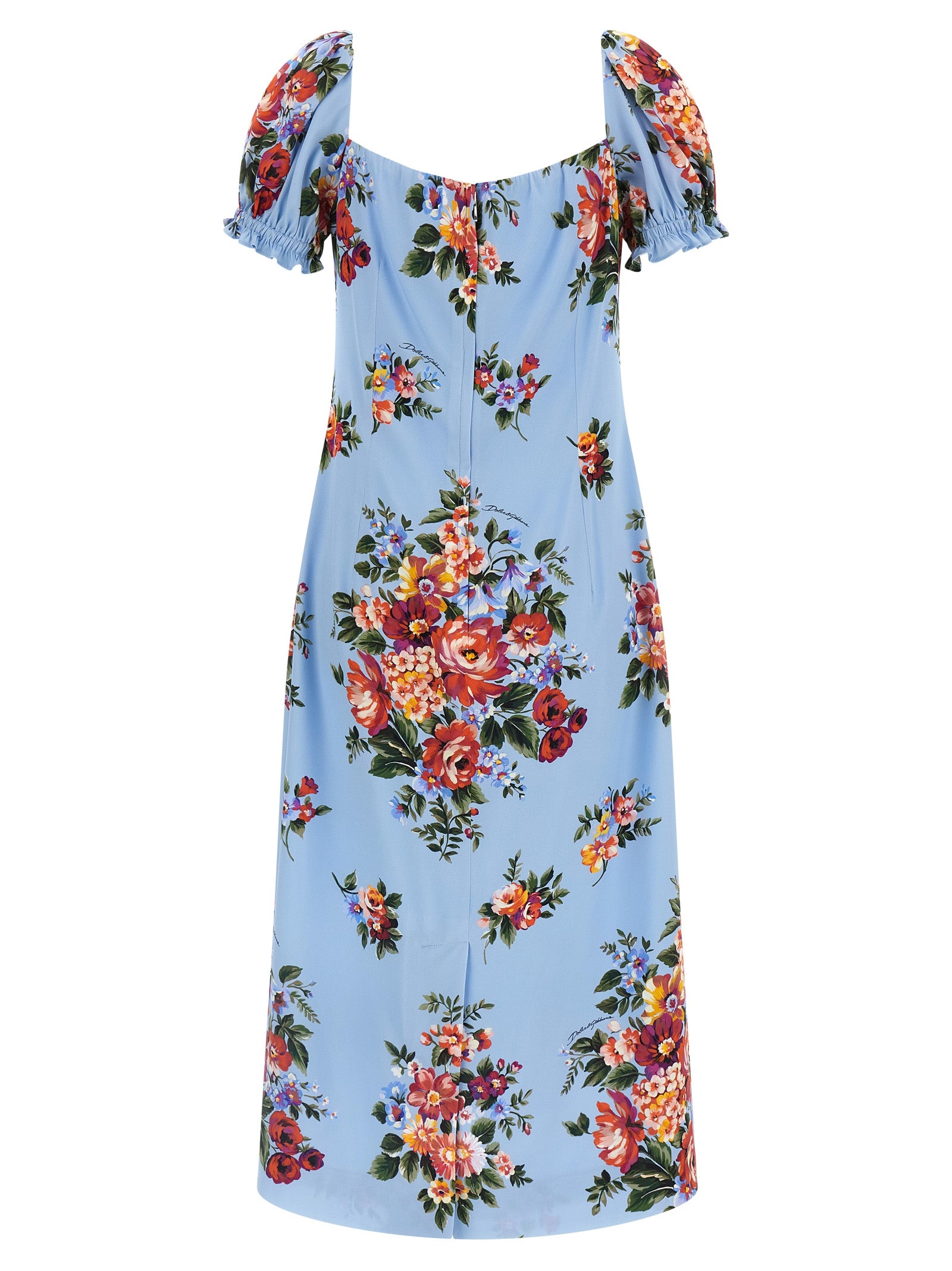 Dolce & Gabbana 'Mazzo Di Fiori' Print Dress
