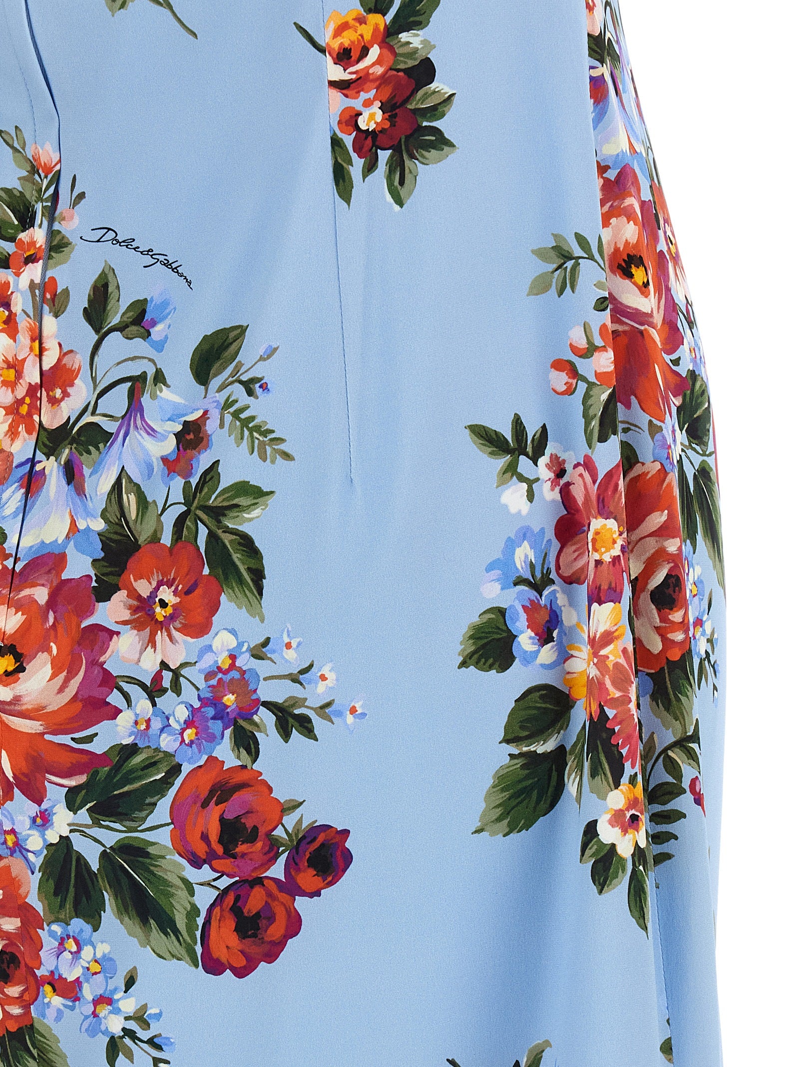 Dolce & Gabbana 'Mazzo Di Fiori' Print Dress