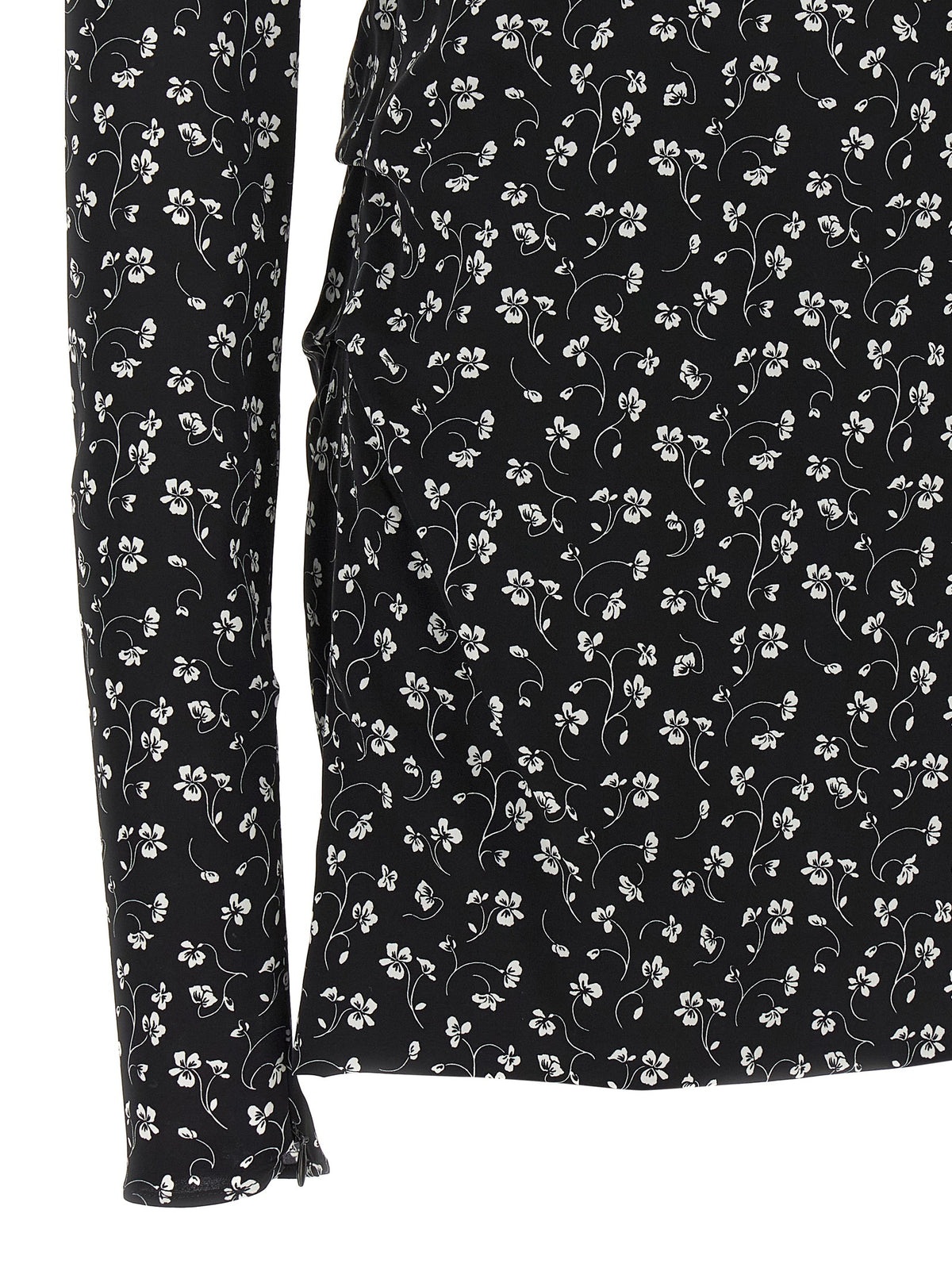 Dolce & Gabbana Black Flower Dress