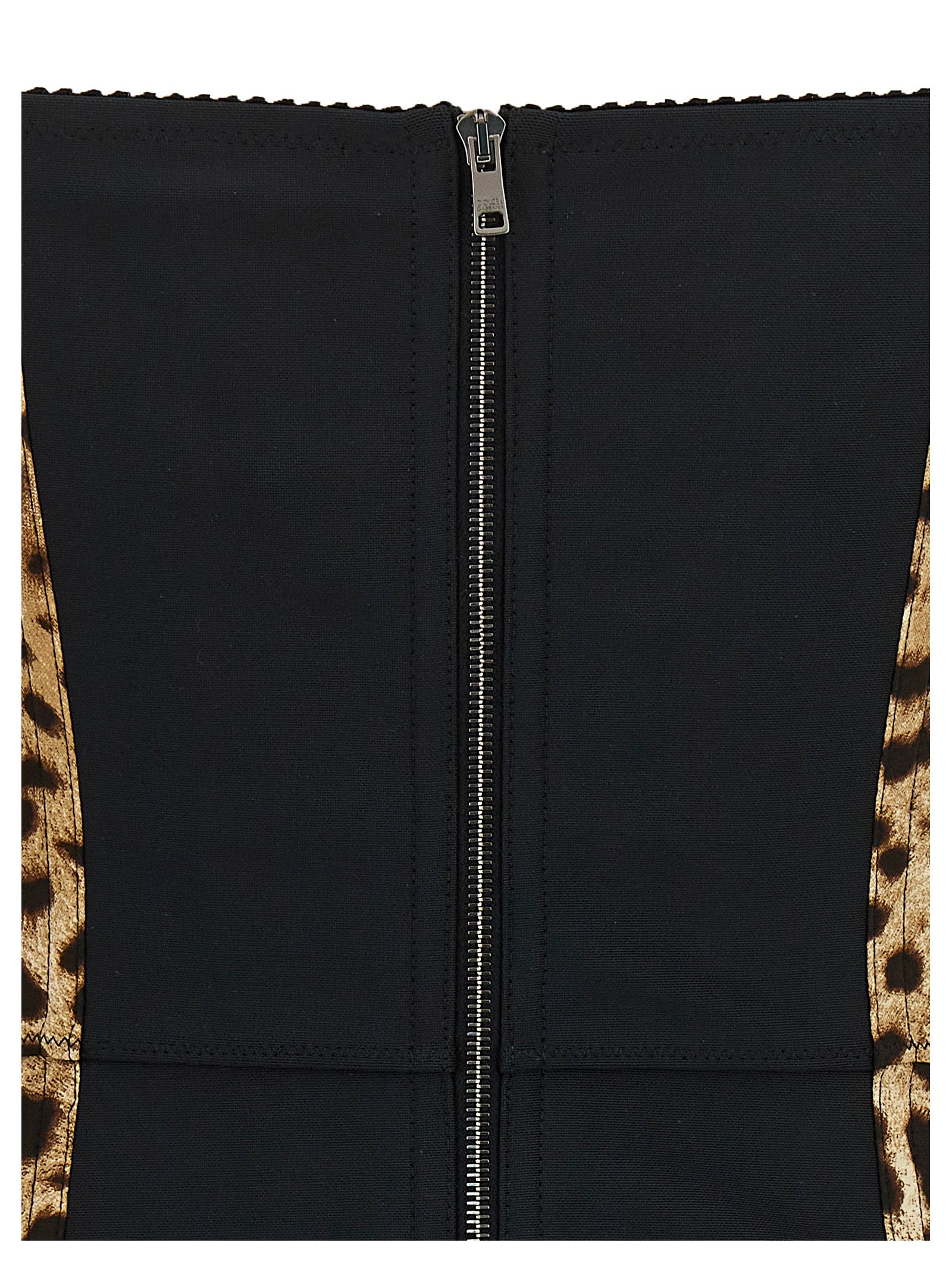 Dolce & Gabbana 'Leopardo' Corset Dress