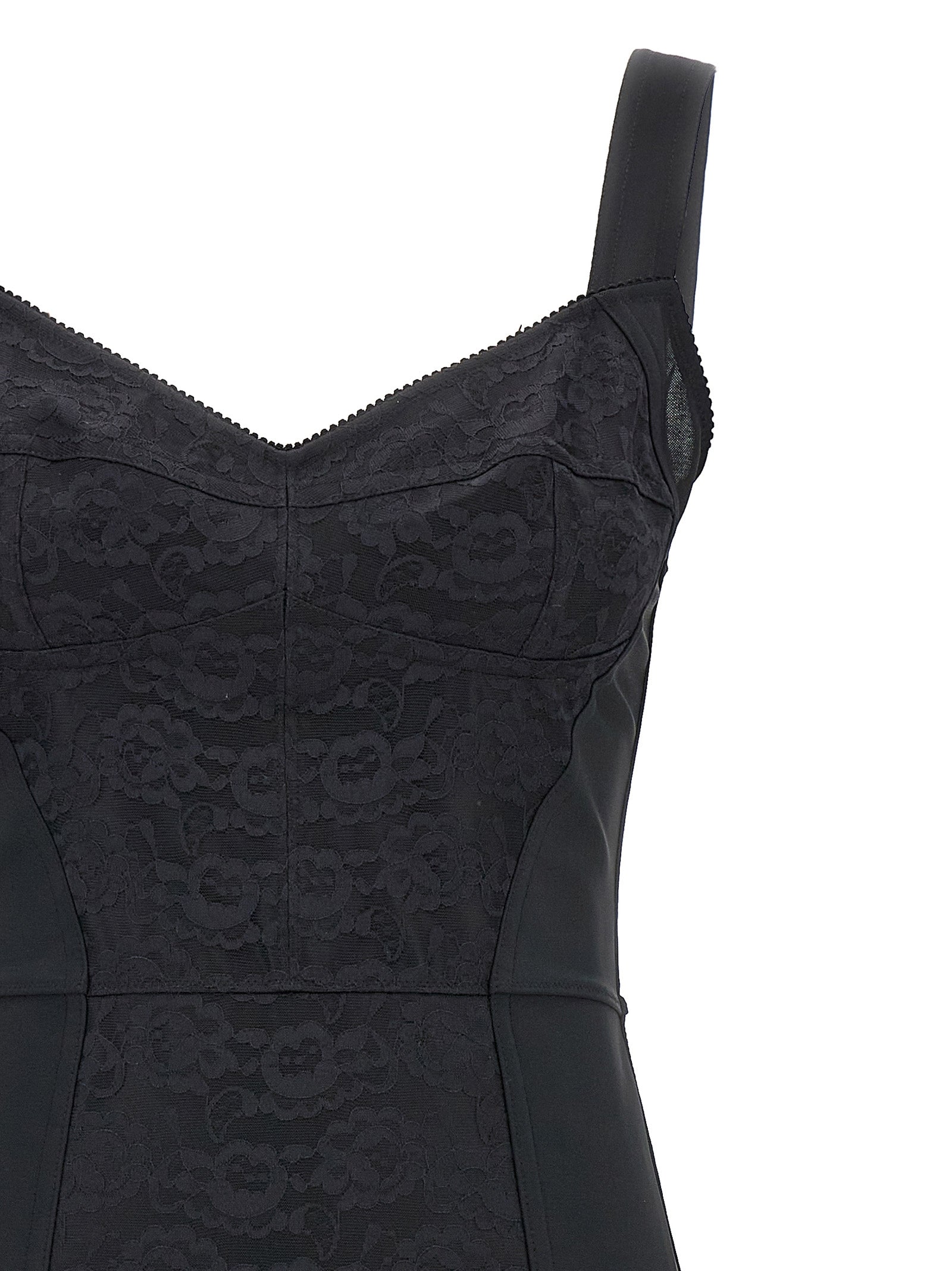 Dolce & Gabbana Midi Corsetry Dress