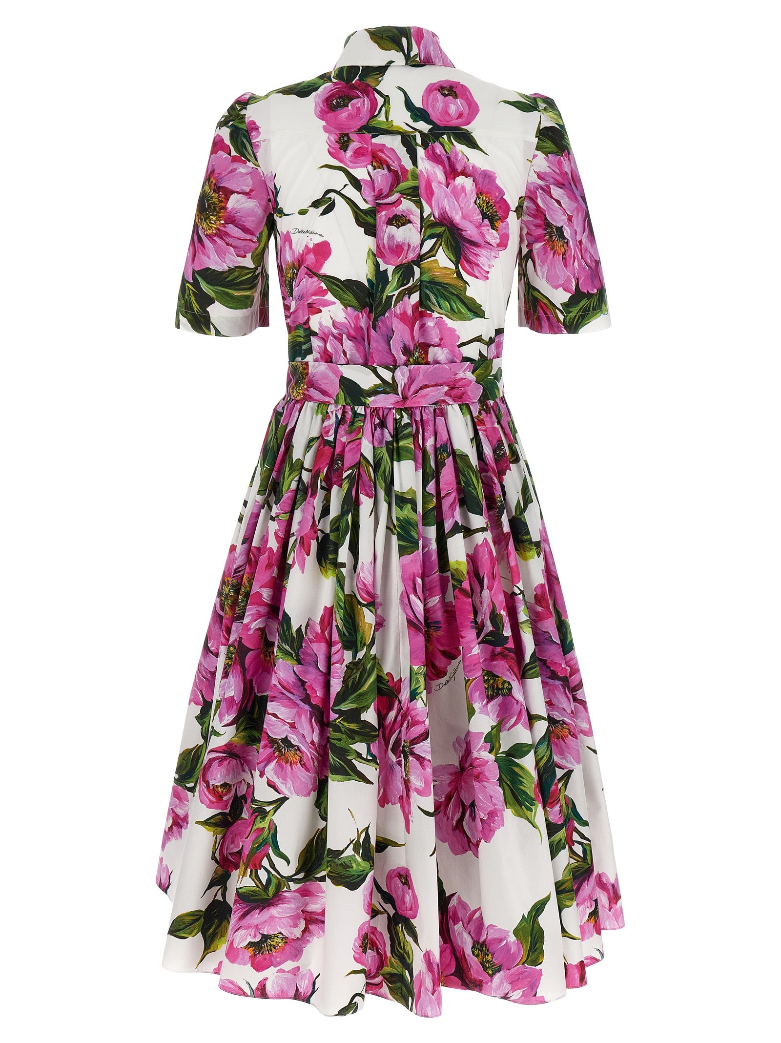 Dolce & Gabbana Longuette Floral Dress