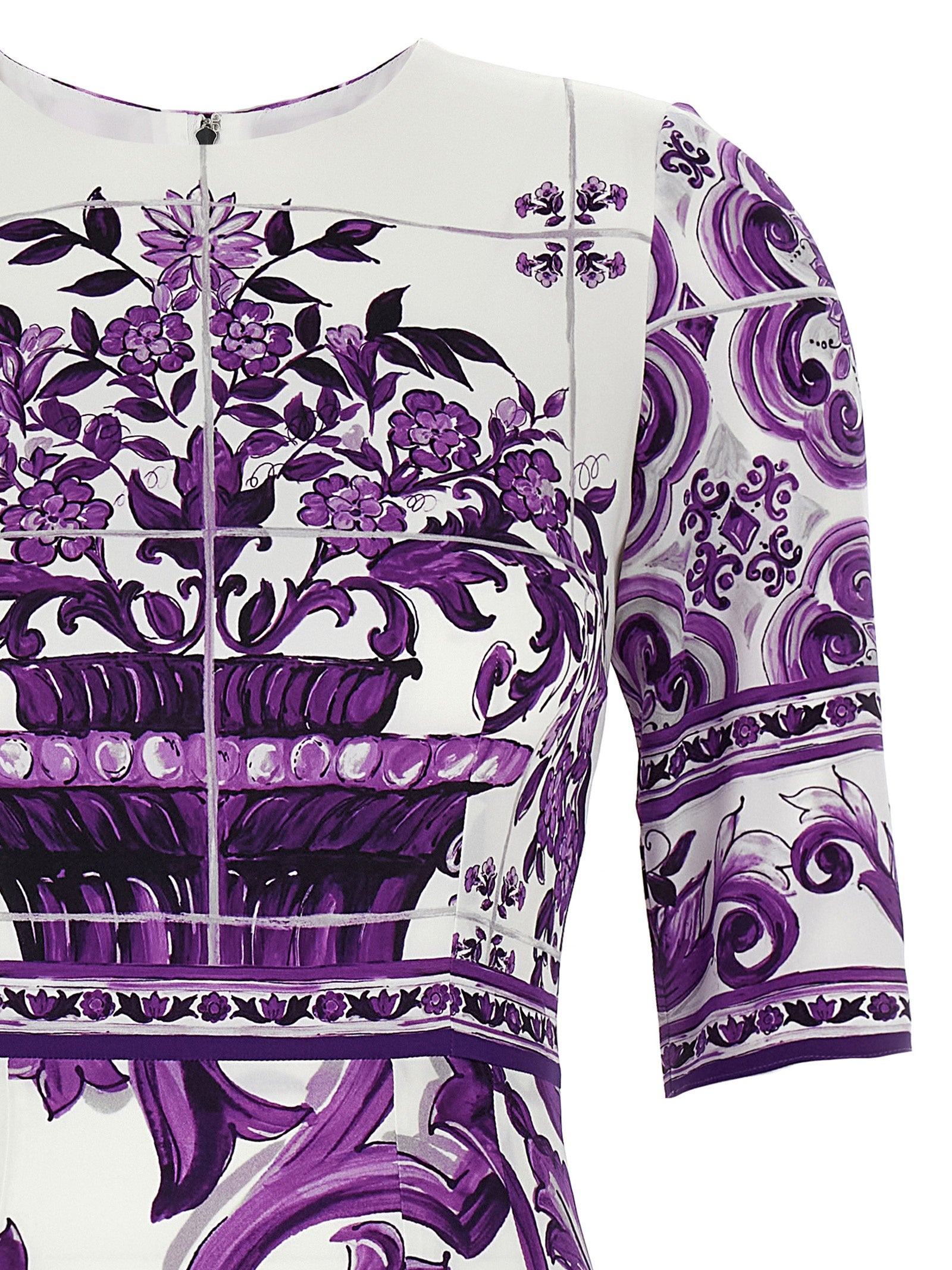 Dolce & Gabbana 'Maiolica' Print Dress