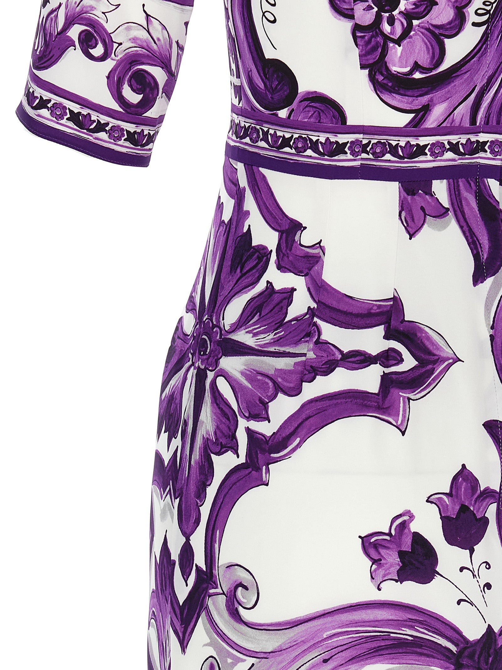 Dolce & Gabbana 'Maiolica' Print Dress