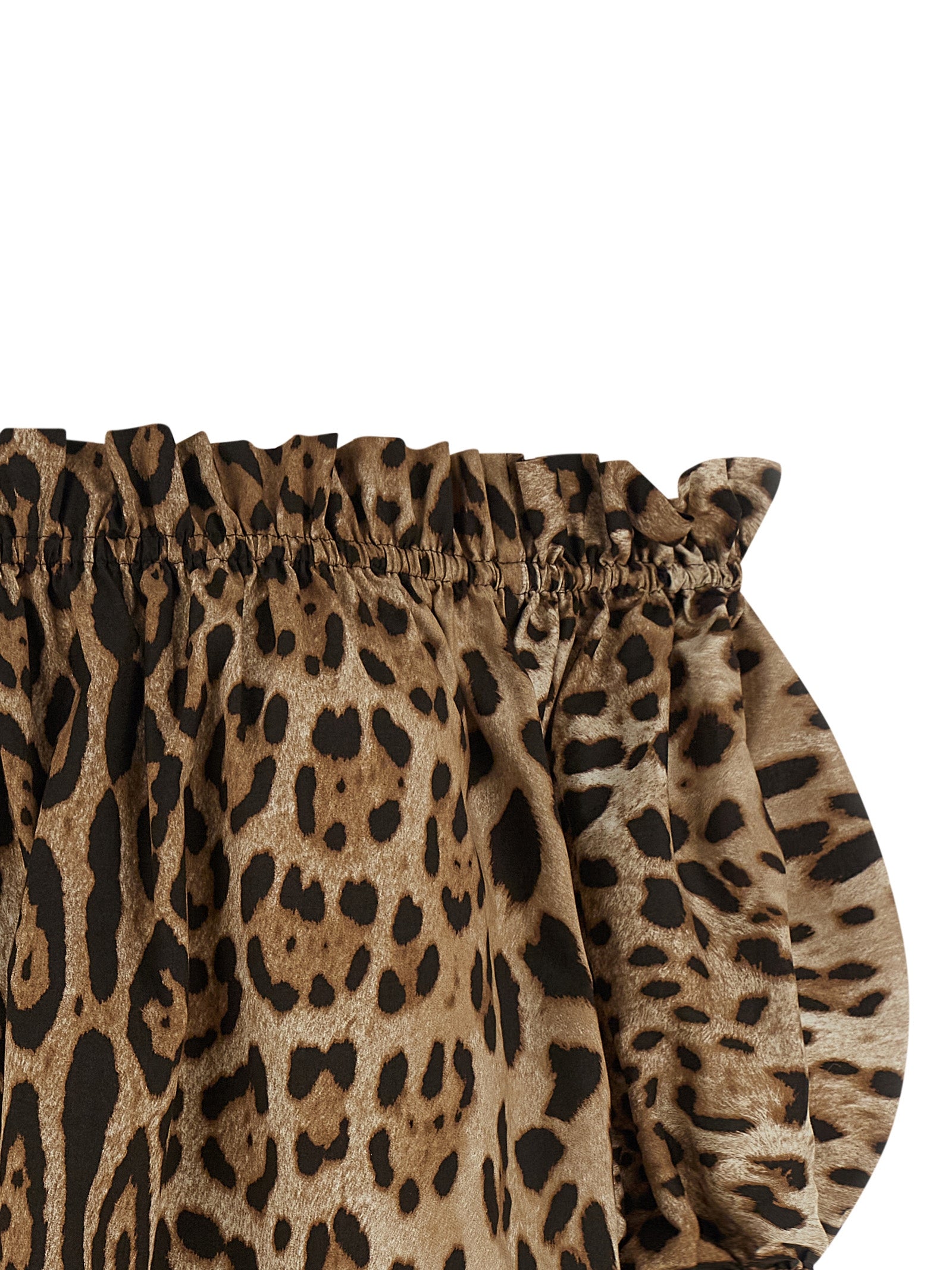 Dolce & Gabbana Animal Print Cotton Top