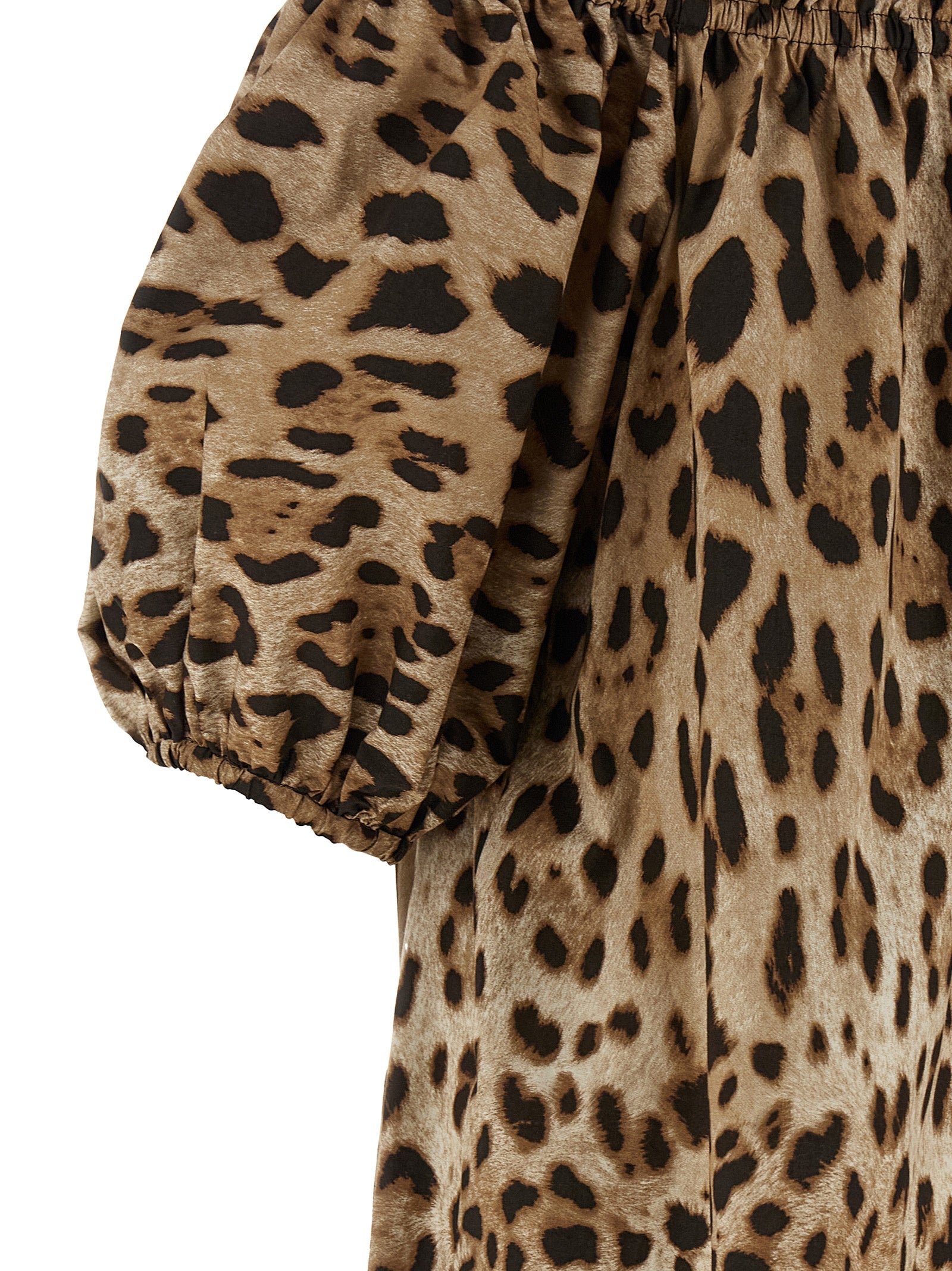 Dolce & Gabbana Animal Print Cotton Top