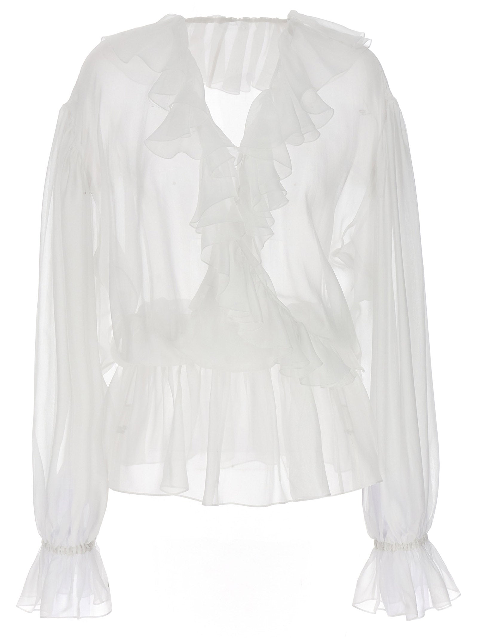 Dolce & Gabbana Ruffle Blouse