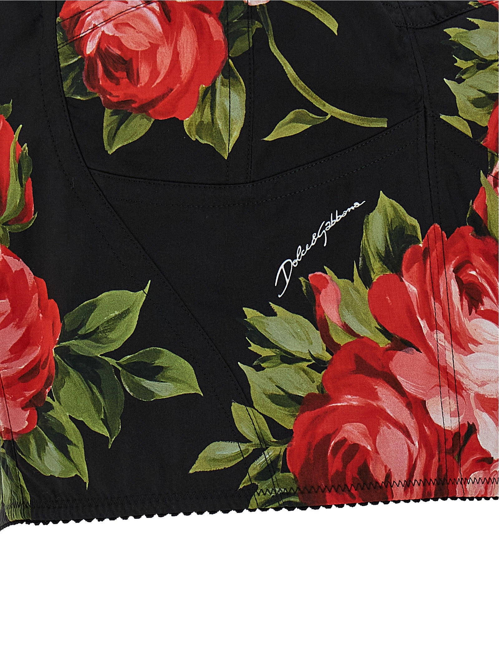 Dolce & Gabbana 'Bouquet Rose' Bustier Top