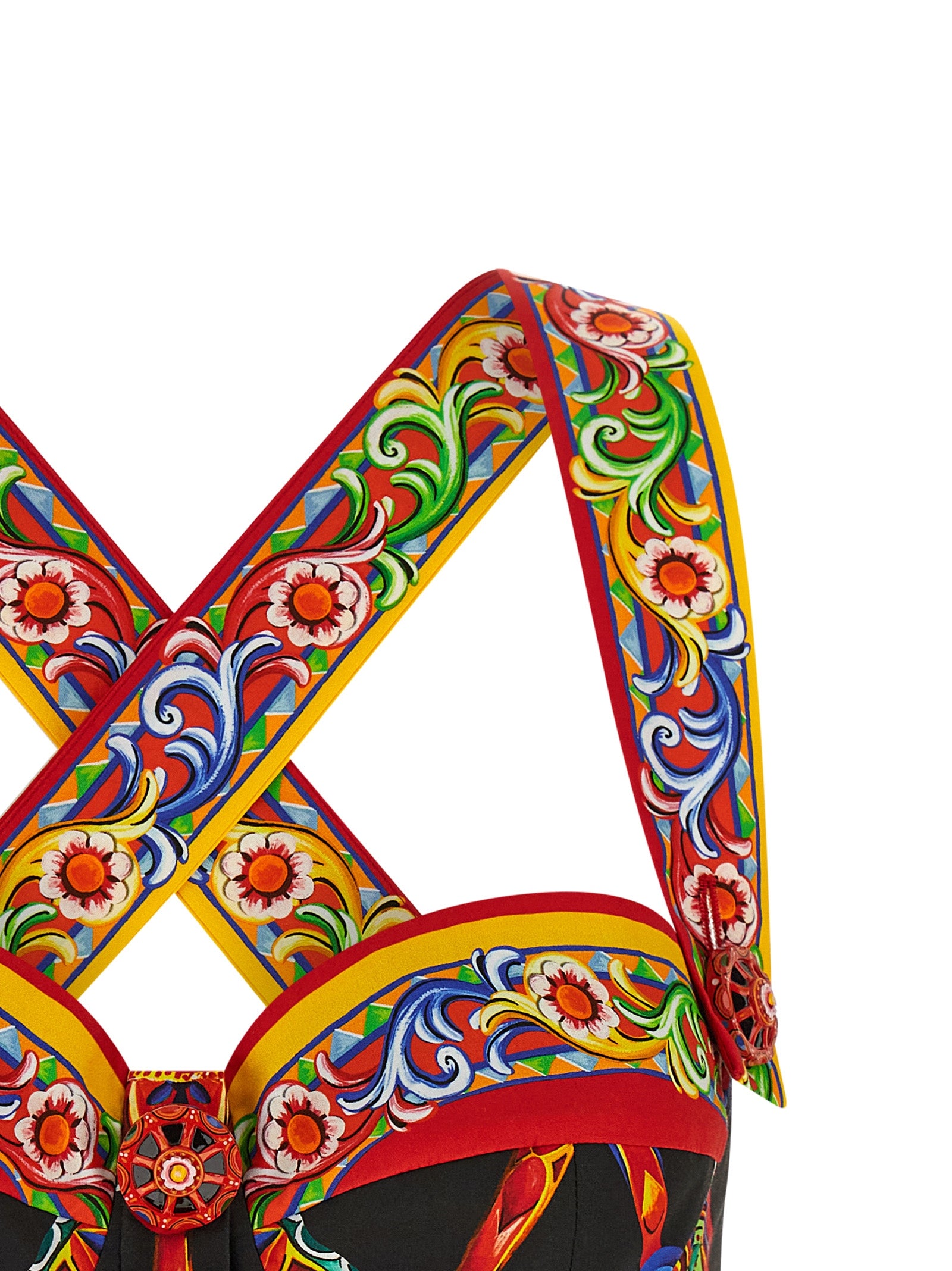 Dolce & Gabbana 'Carretto' Bustier Top