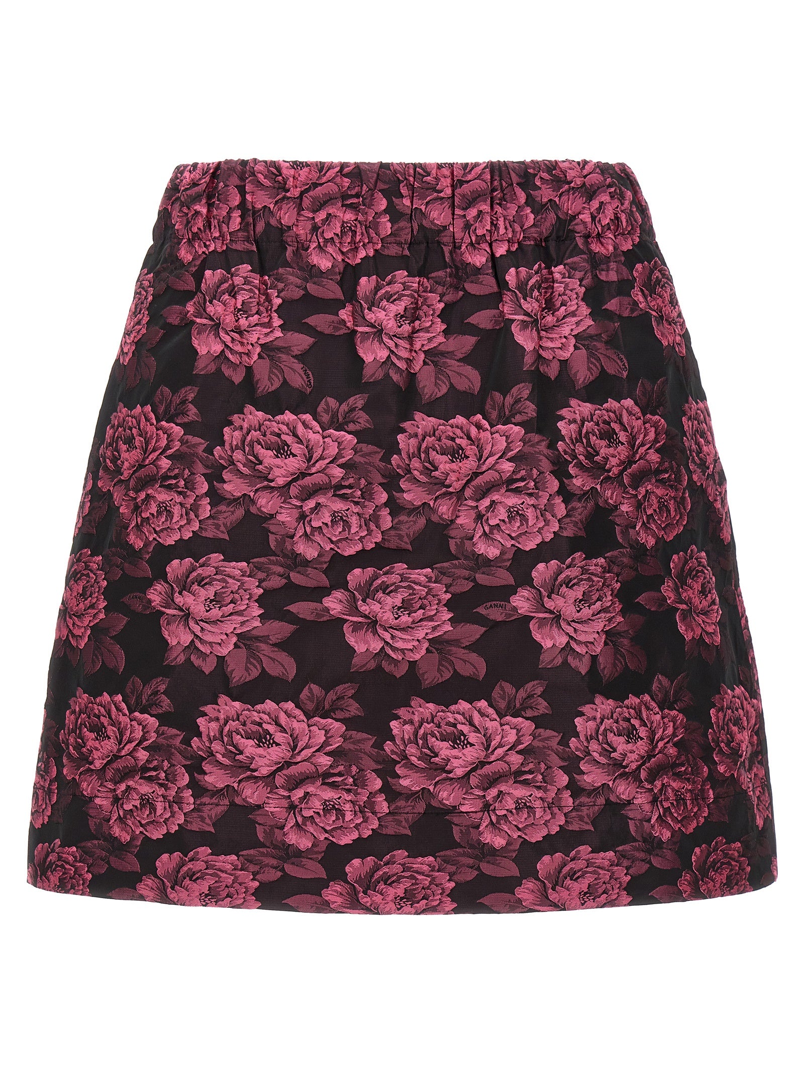 Ganni Floral Jacquard Skirt