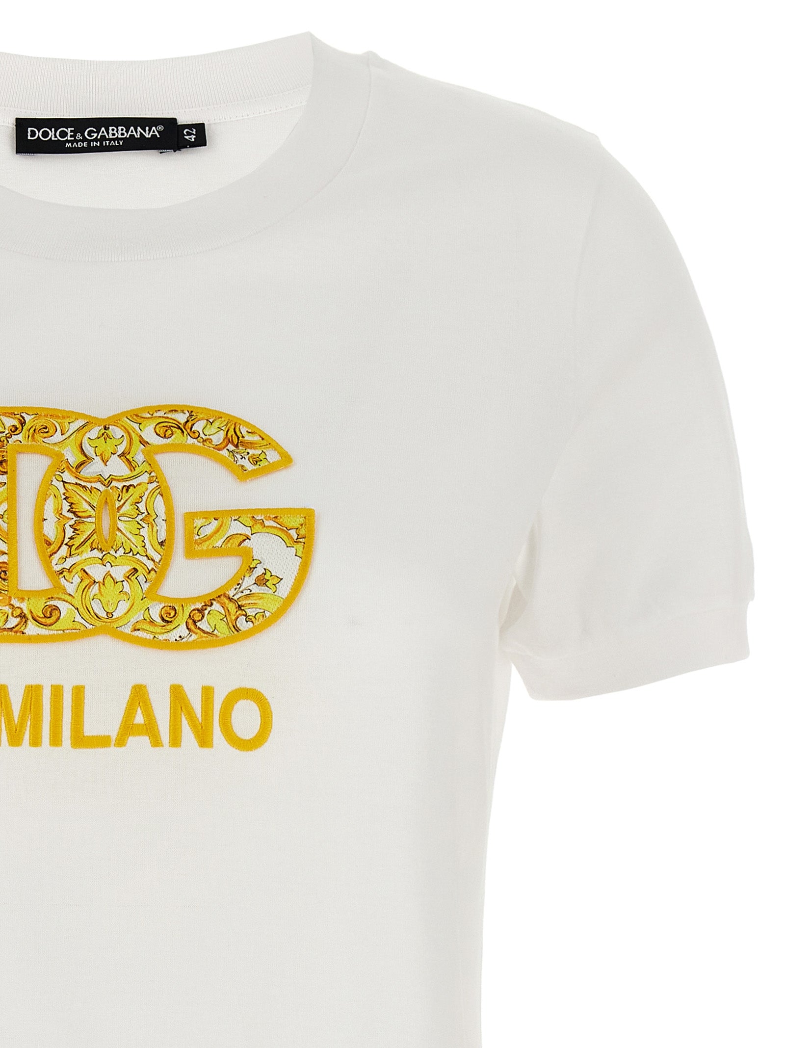 Dolce & Gabbana 'Patch Logo' T-Shirt