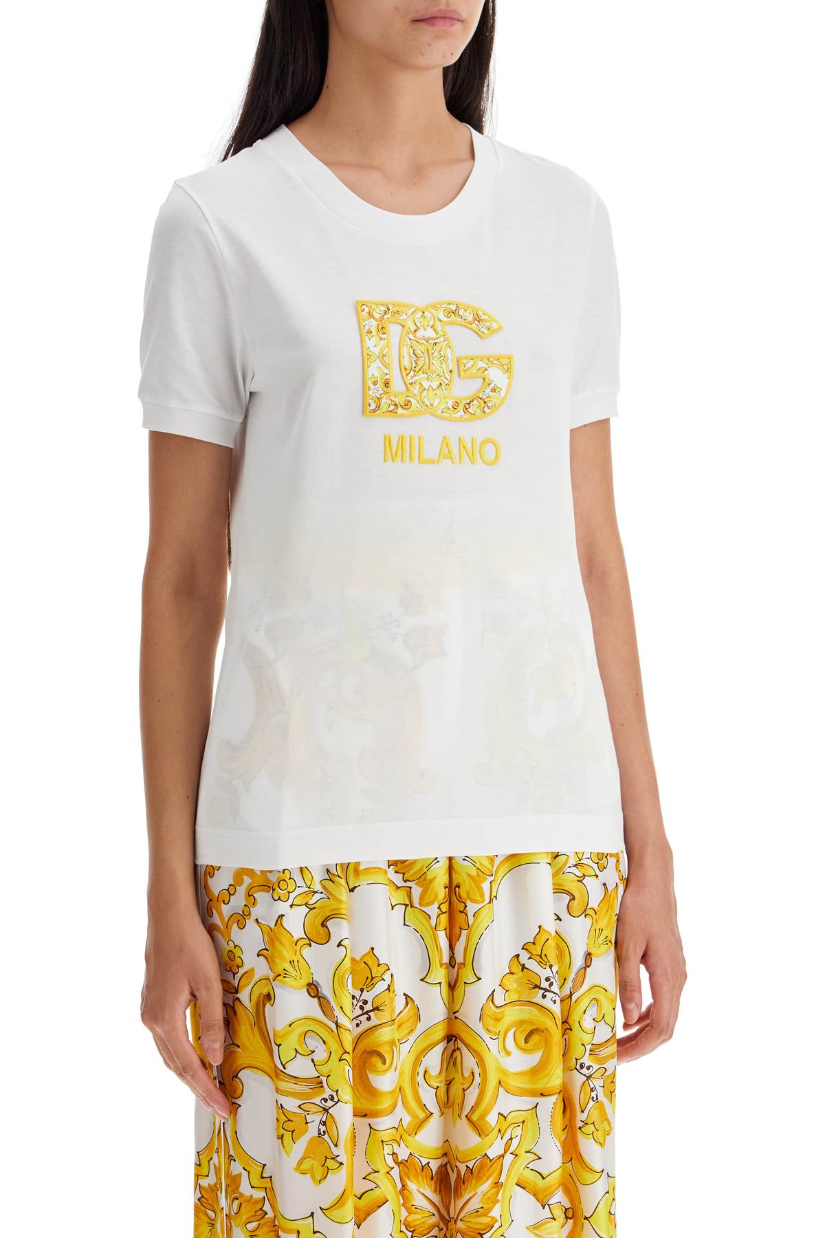 Dolce & Gabbana Maiolica Dg Patch T