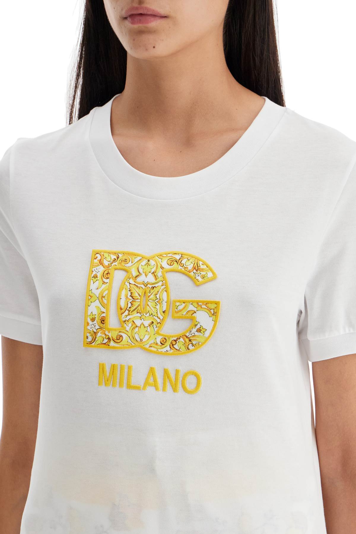 Dolce & Gabbana Maiolica Dg Patch T