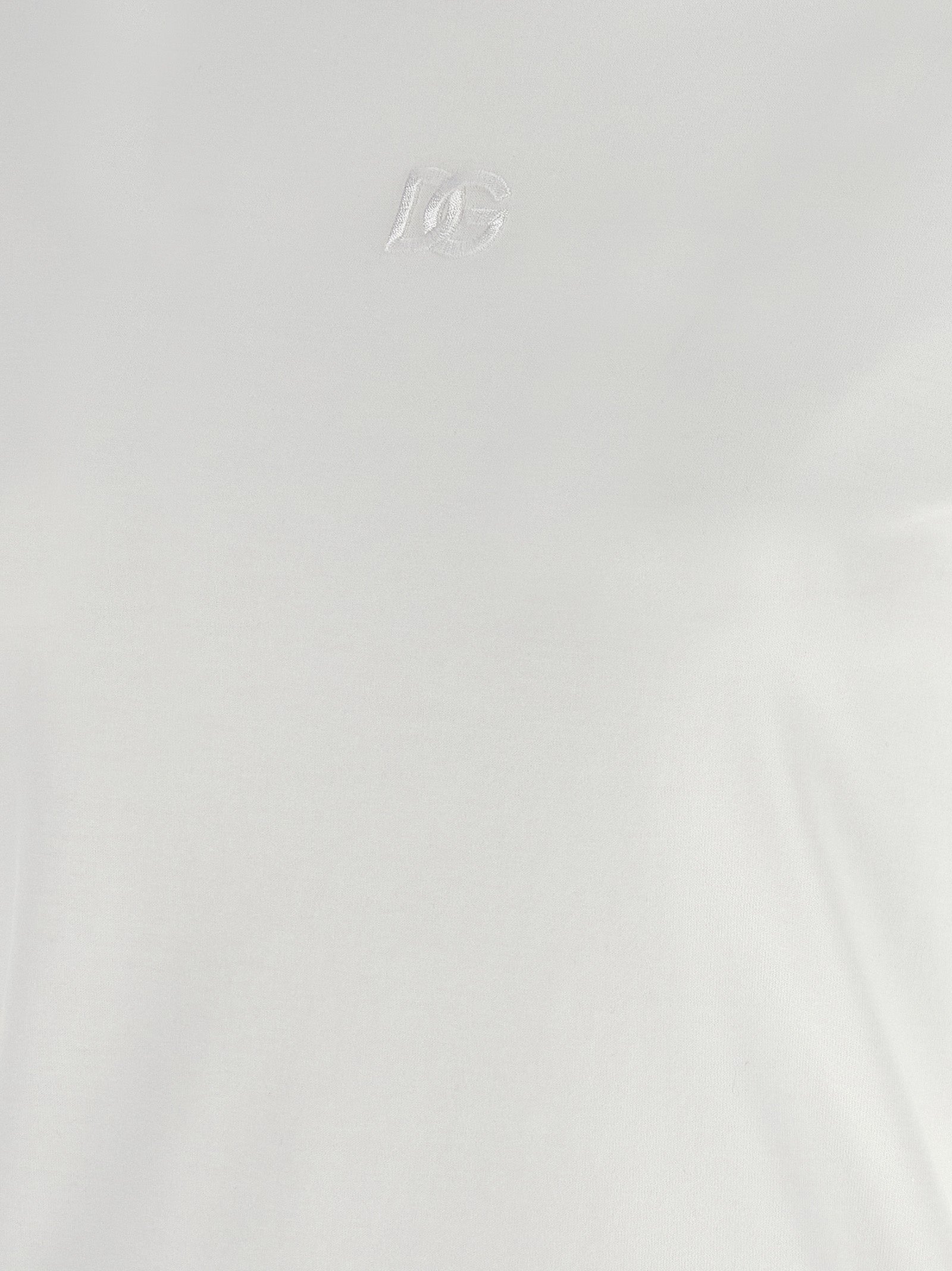 Dolce & Gabbana Logo Embroidery T-Shirt