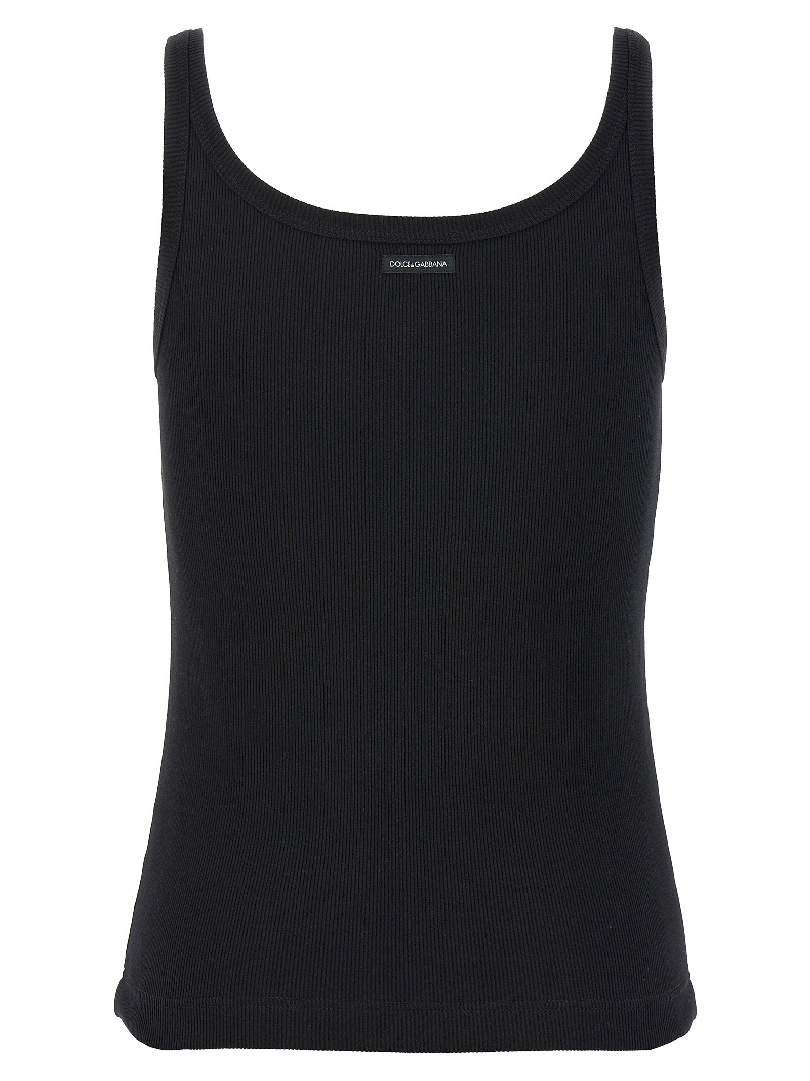 Dolce & Gabbana Ribbed Tank Top