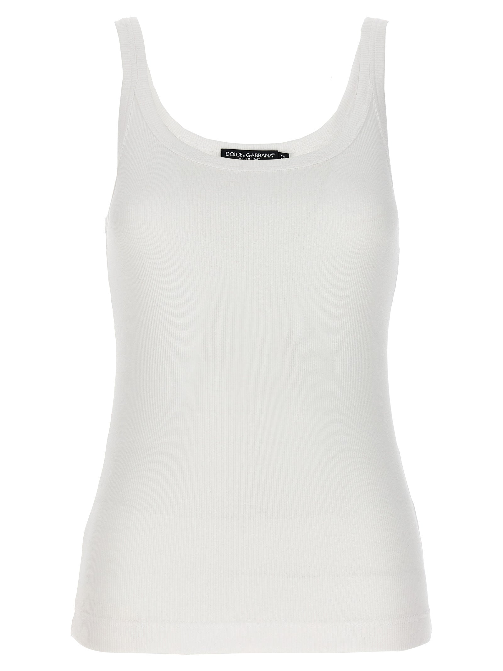 Dolce & Gabbana Ribbed Tank Top