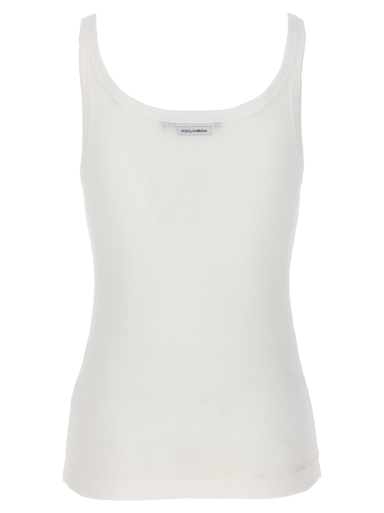 Dolce & Gabbana Ribbed Tank Top