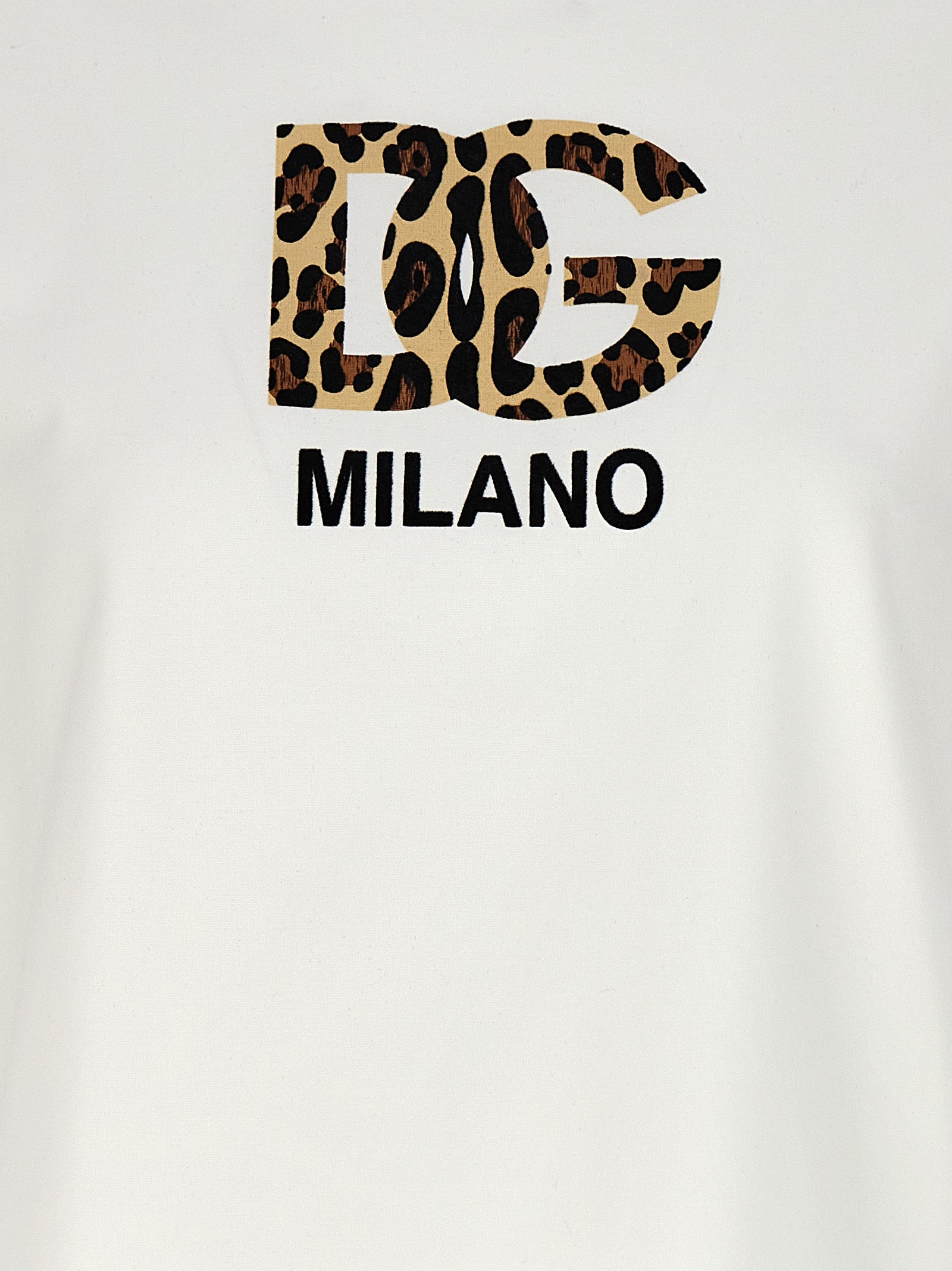 Dolce & Gabbana Flocked Logo T-Shirt