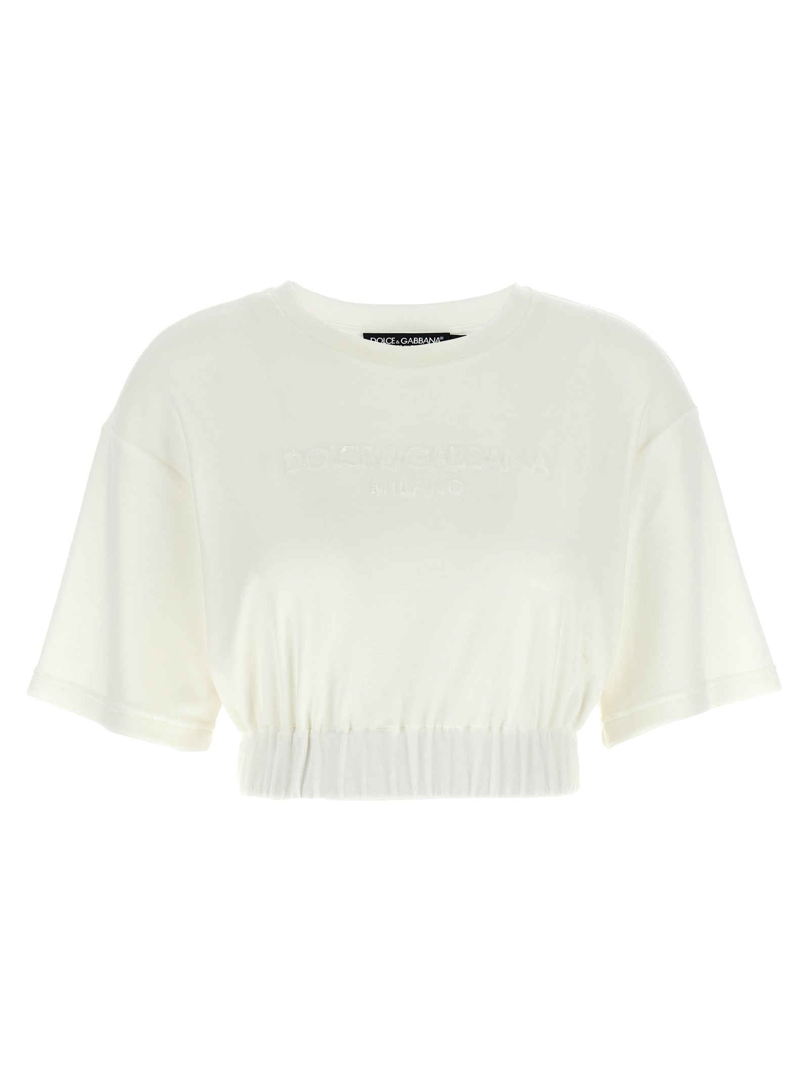 Dolce & Gabbana Logo Chenille Top