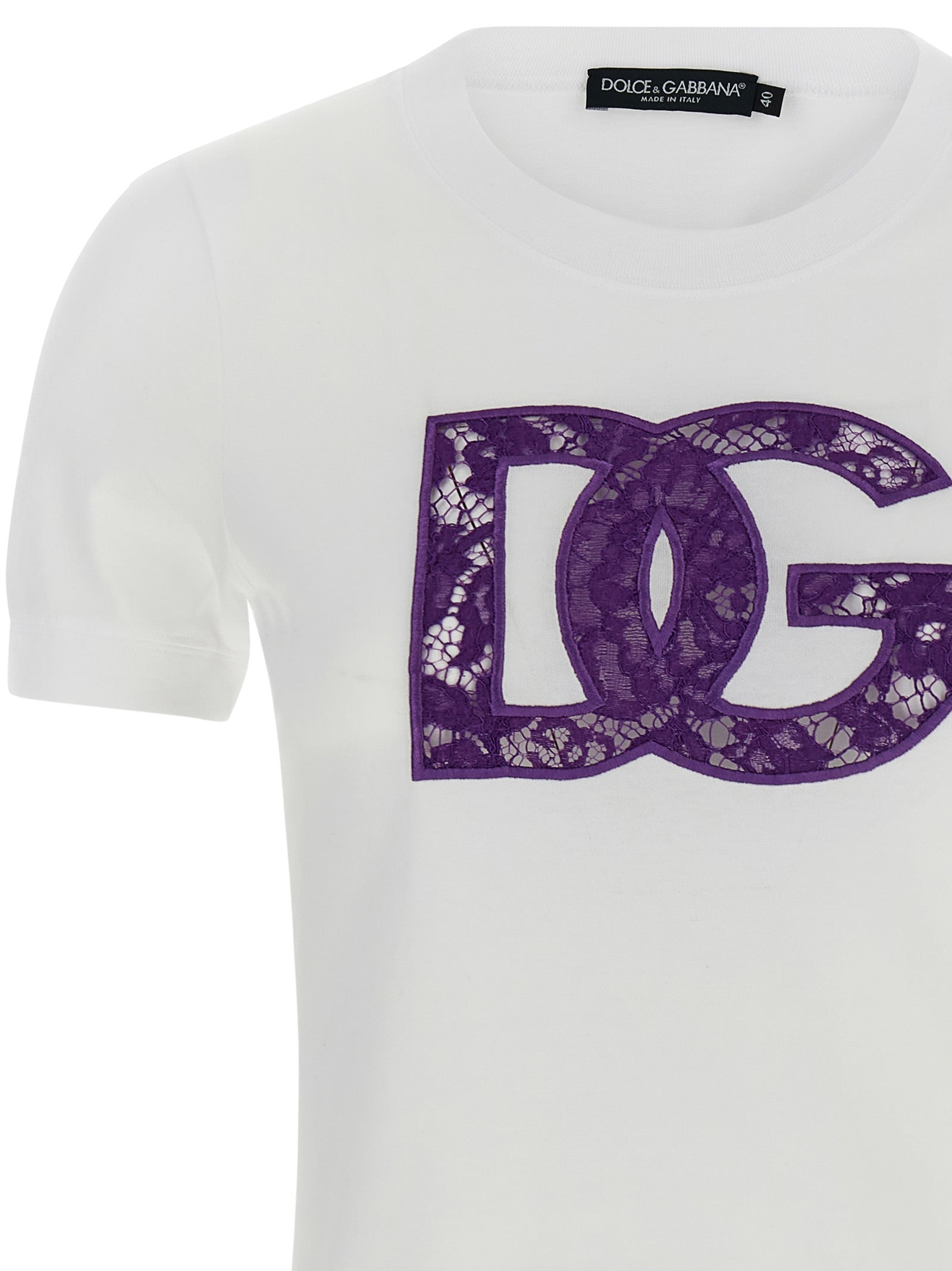 Dolce & Gabbana Lace T-Shirt