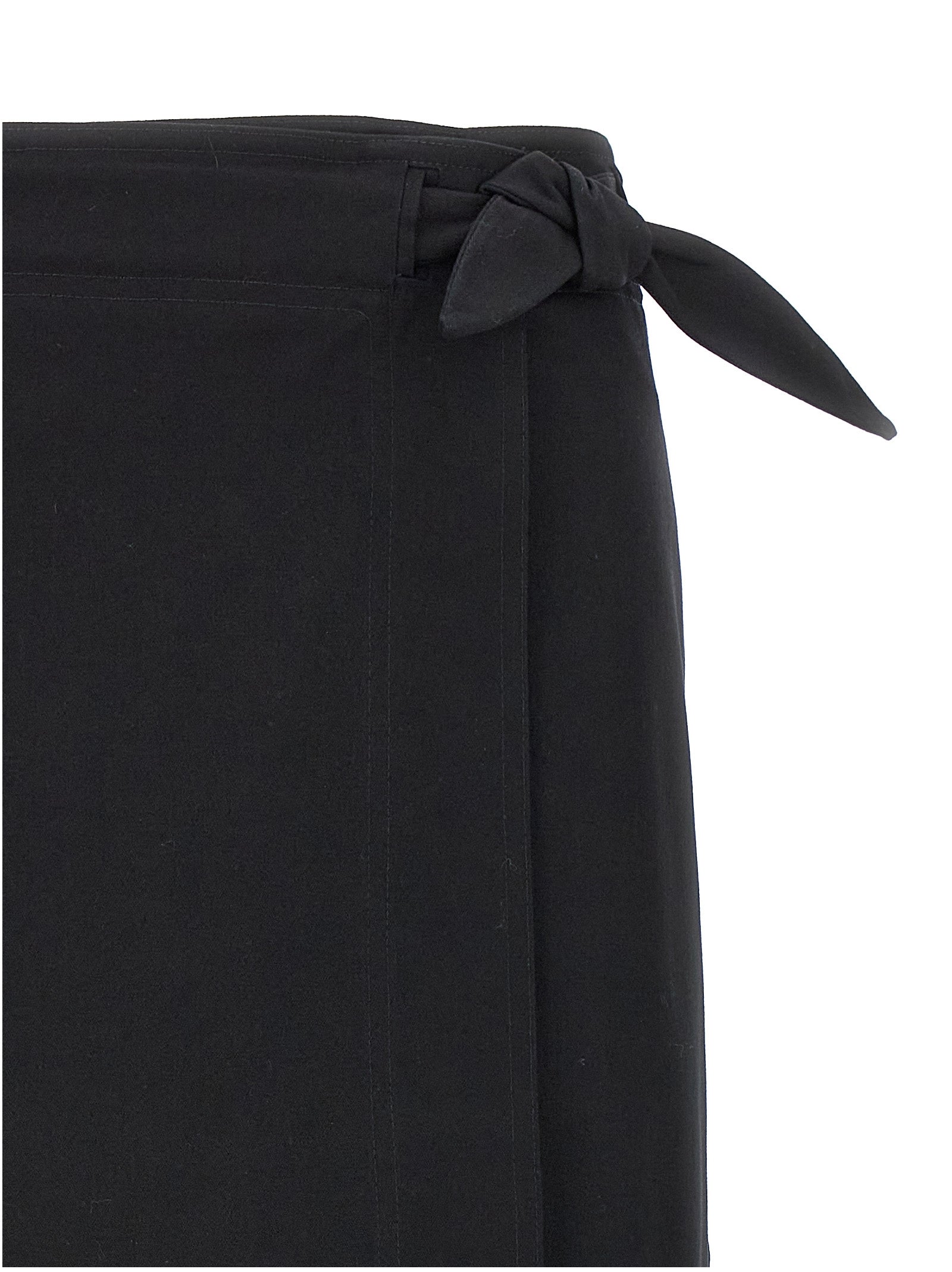 Ganni 'Herringbone Canvas' Skirt