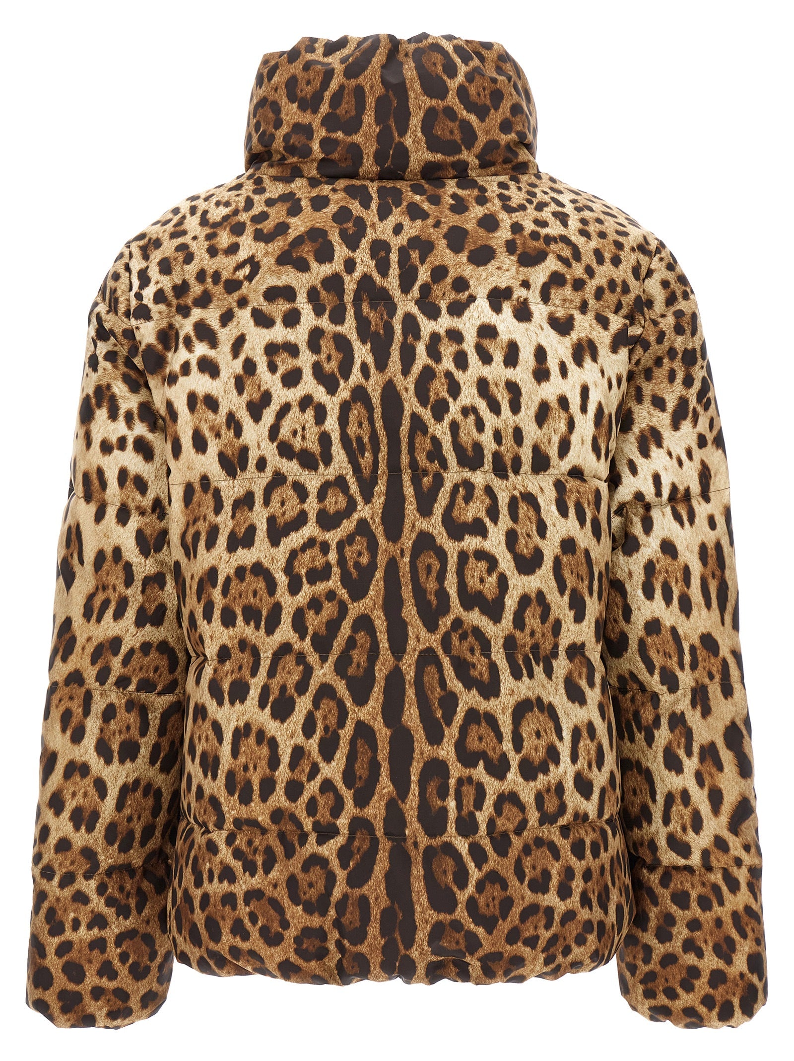 Dolce & Gabbana Animalier Down Jacket