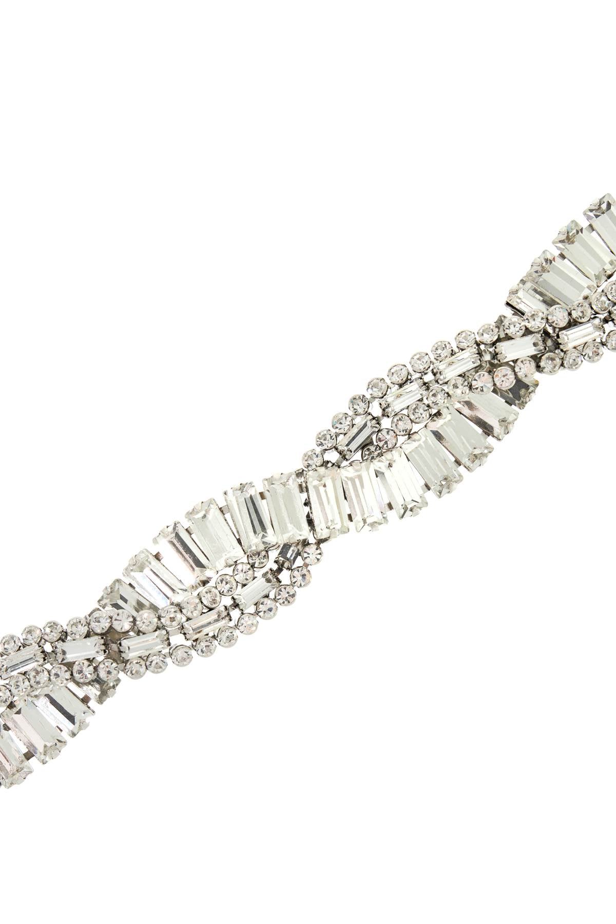 Alessandra Rich Crystal-Studded Choker