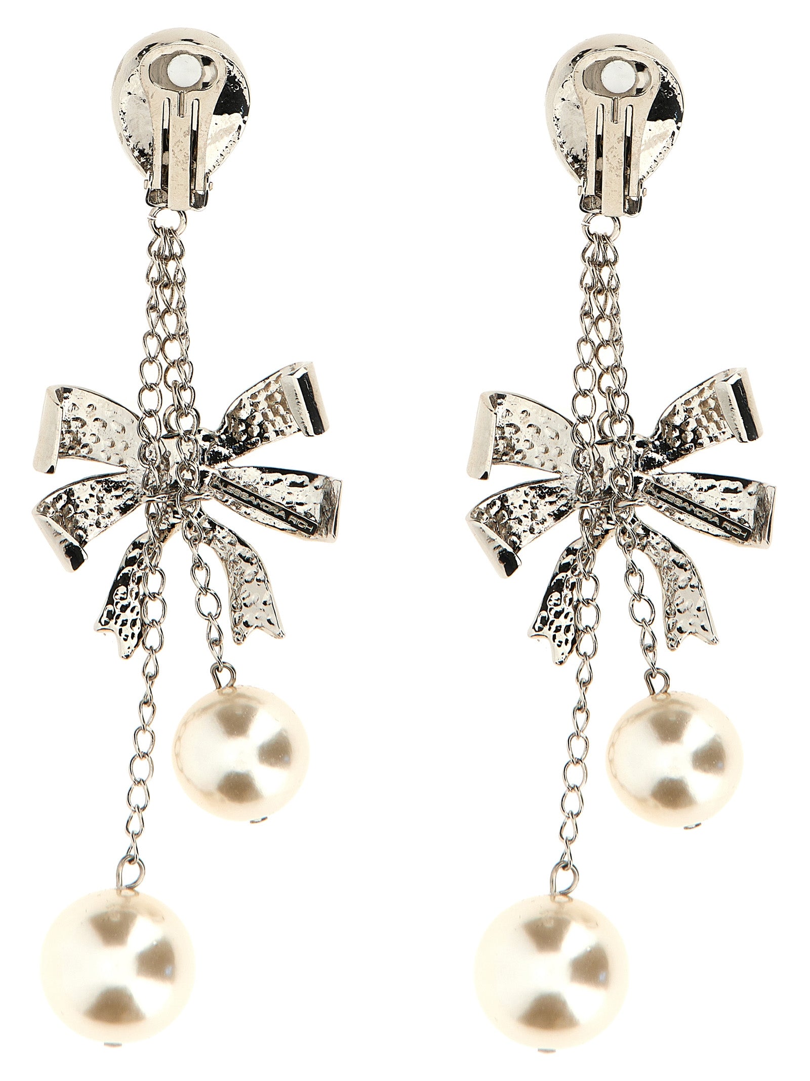 Alessandra Rich 'Bow' Earrings