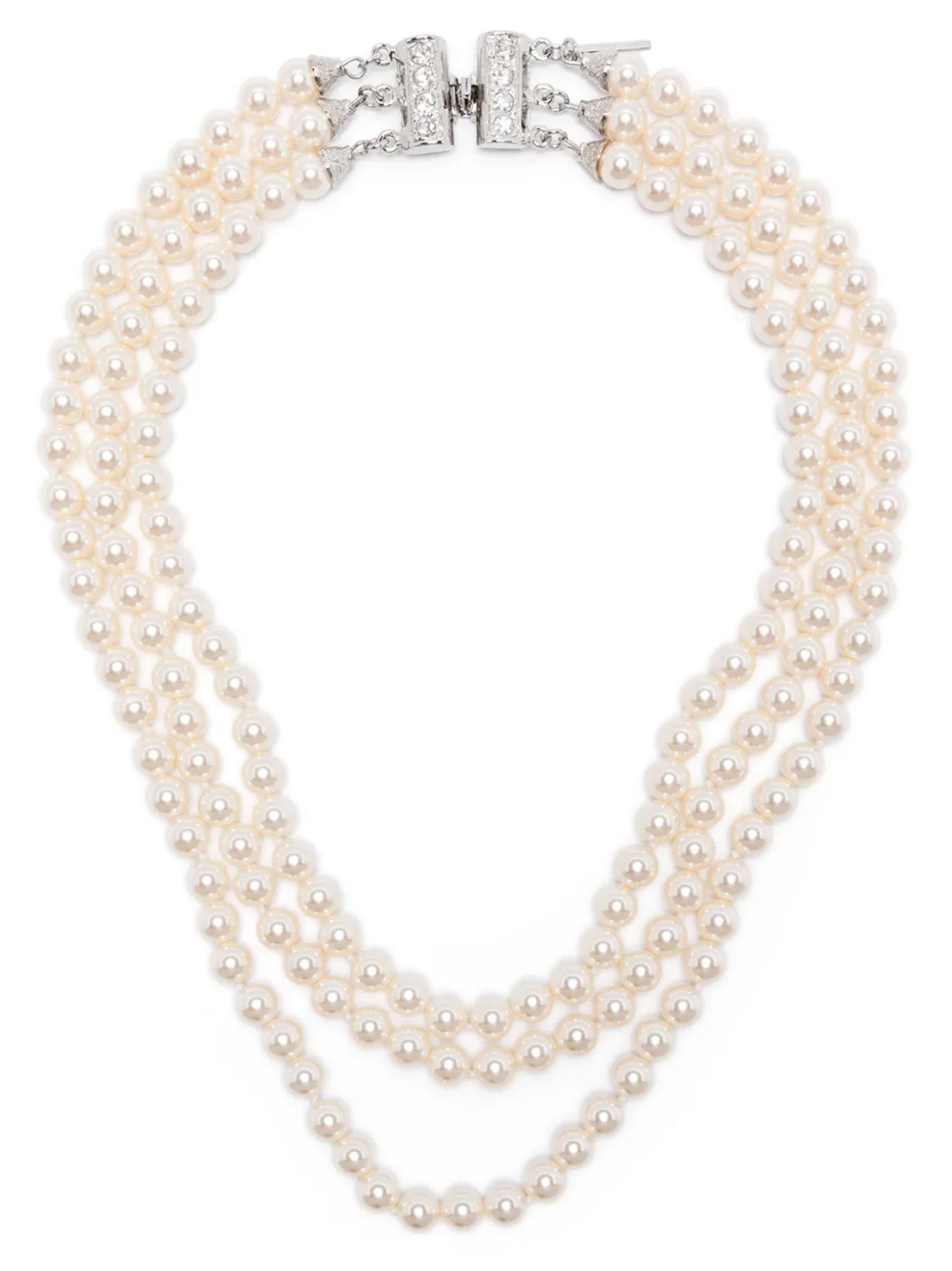 Alessandra Rich Pearl Necklace