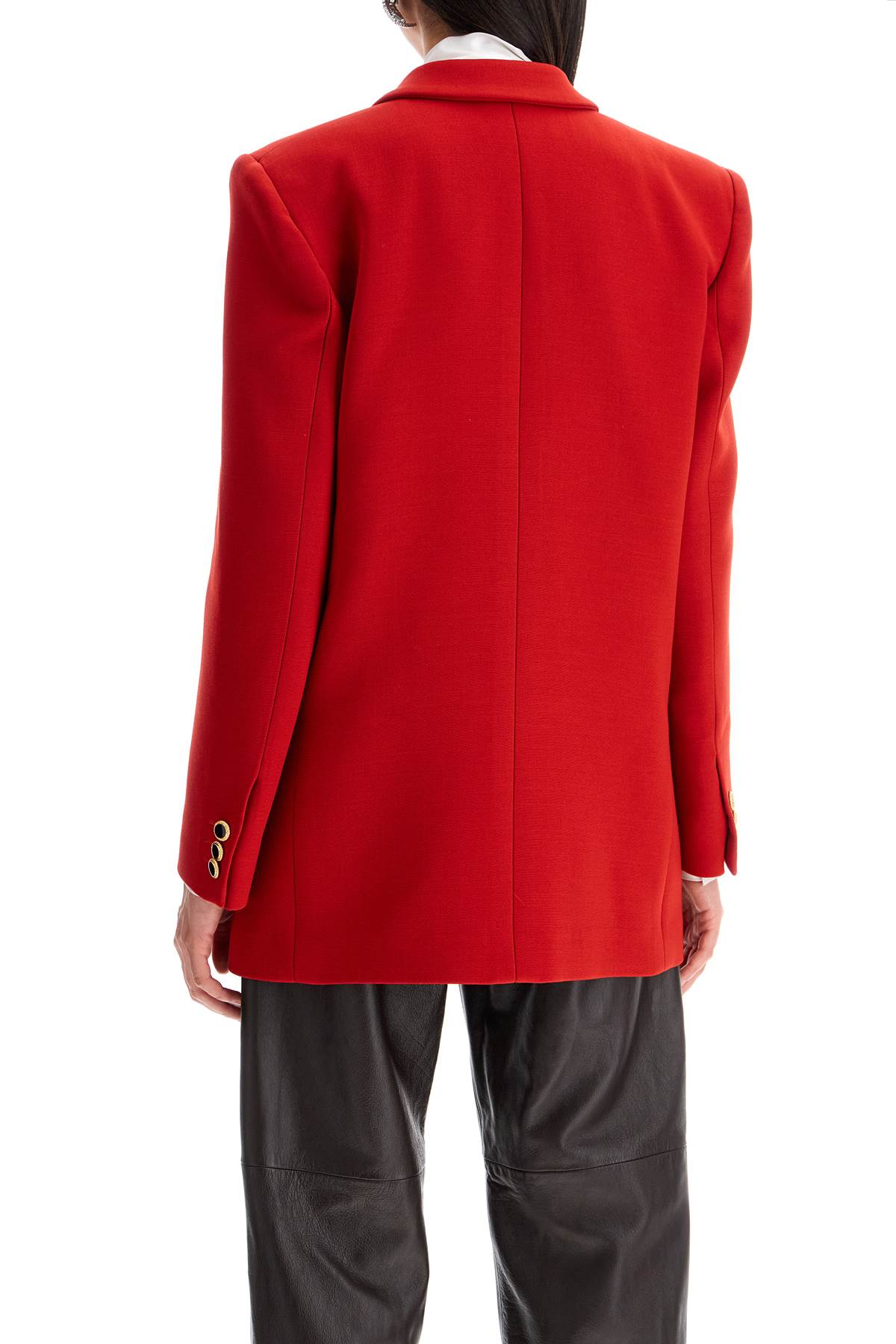 Alessandra Rich Oversized Double-Bre