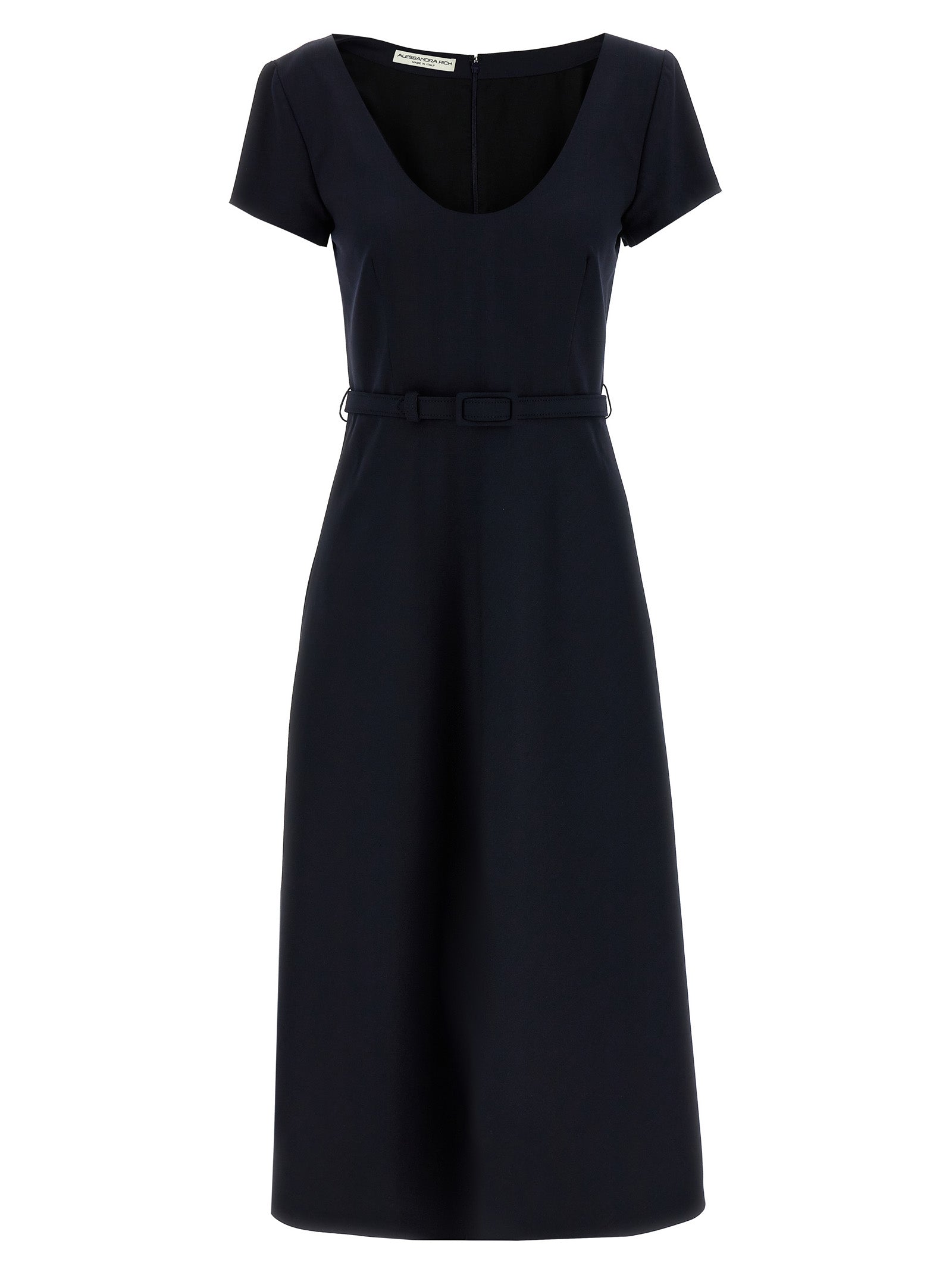 Alessandra Rich Belt Dress