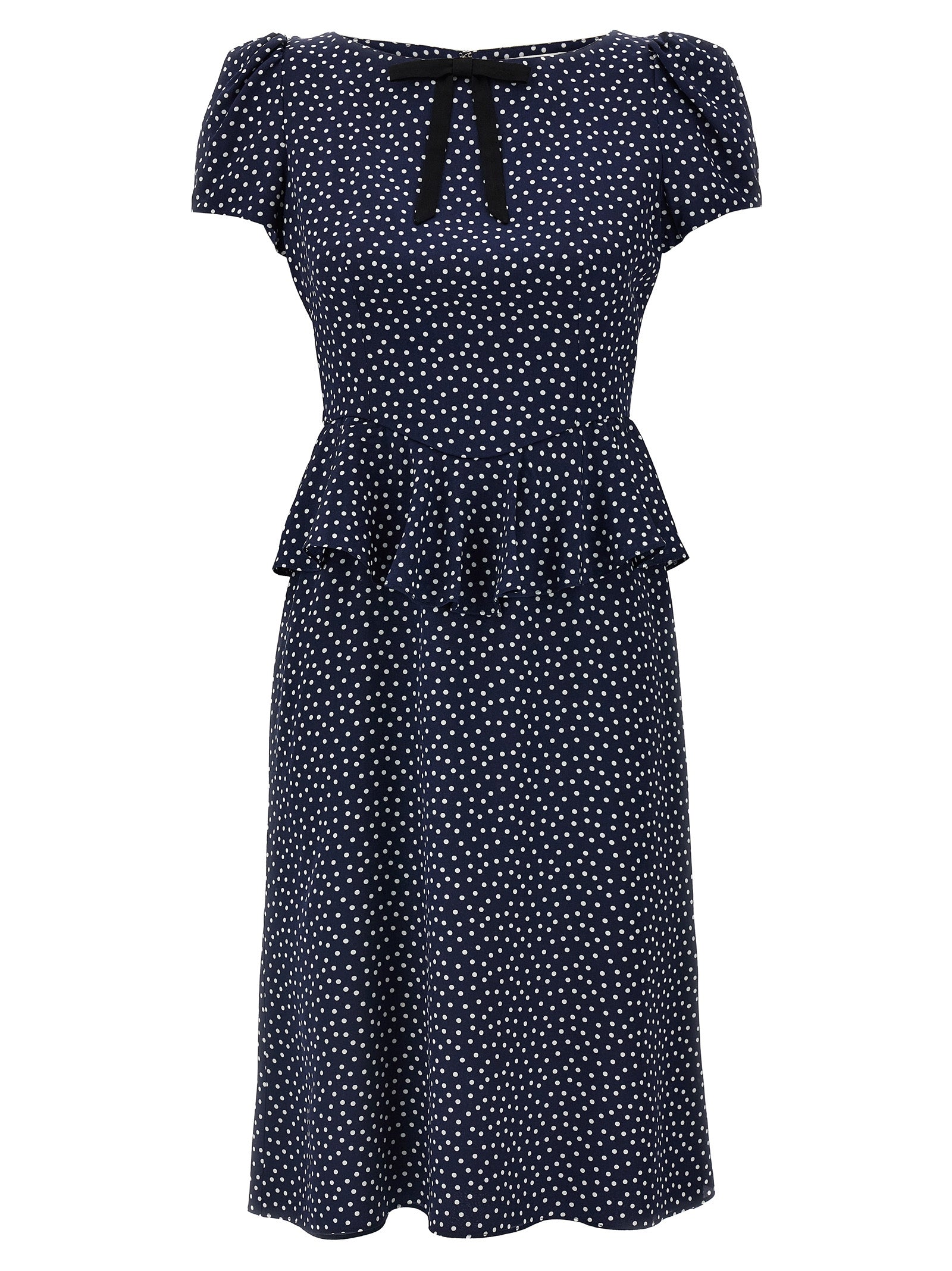 Alessandra Rich Polka Dot Dress