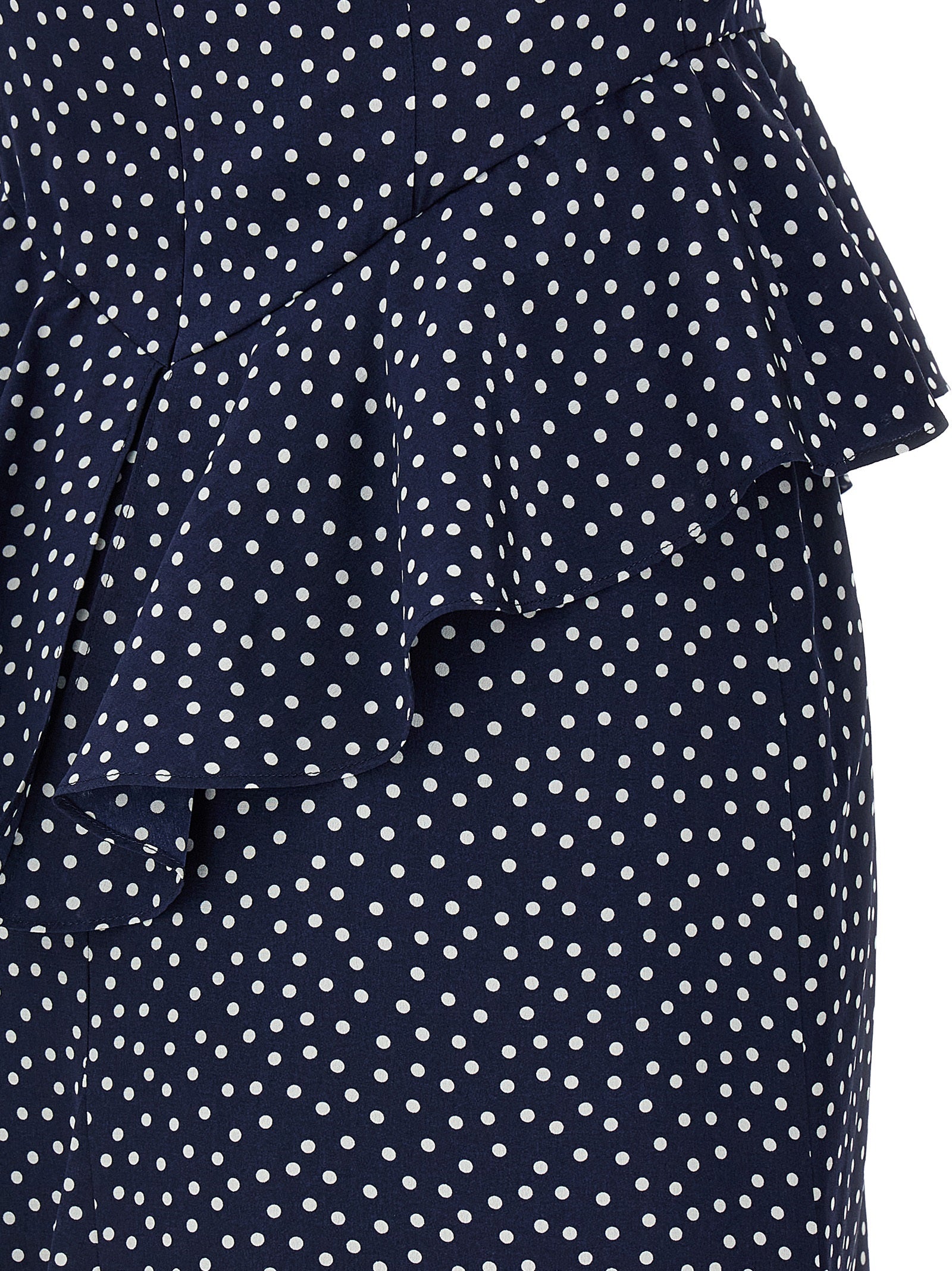 Alessandra Rich Polka Dot Dress