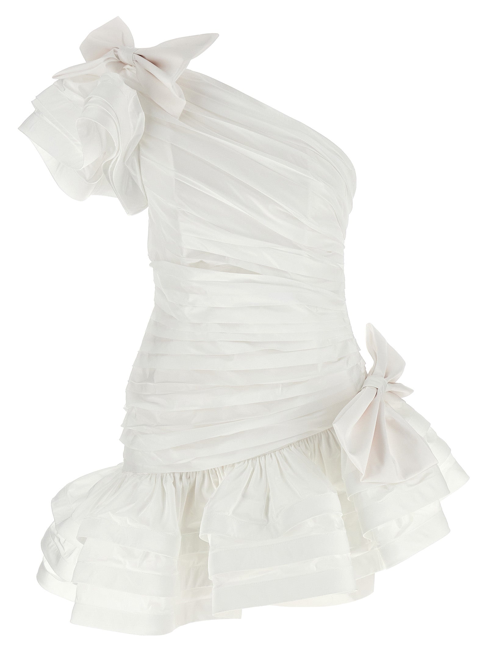 Alessandra Rich Ruffle Dress