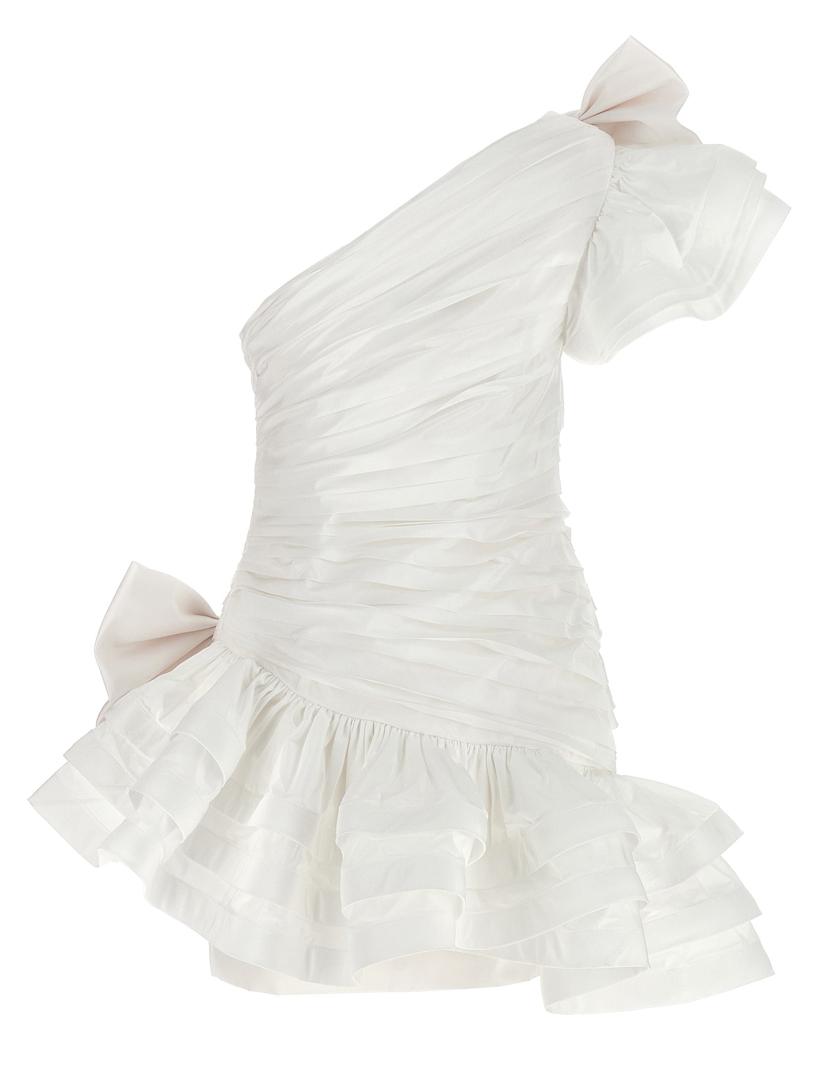 Alessandra Rich Ruffle Dress