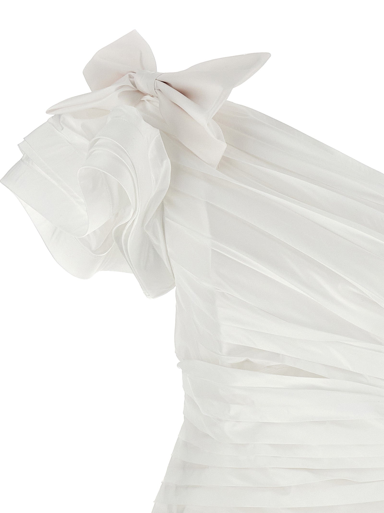 Alessandra Rich Ruffle Dress