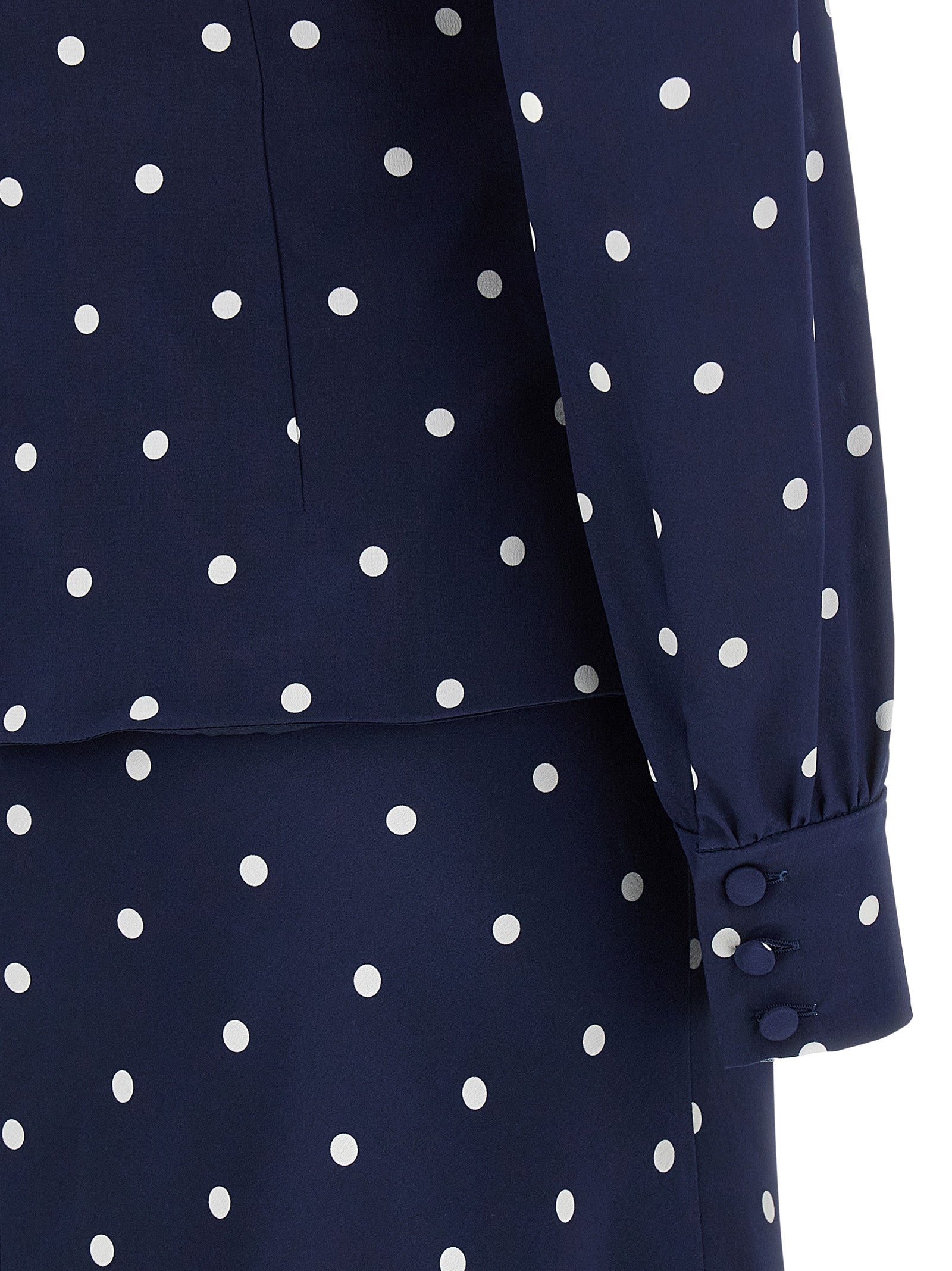Alessandra Rich Polka Dot Dress