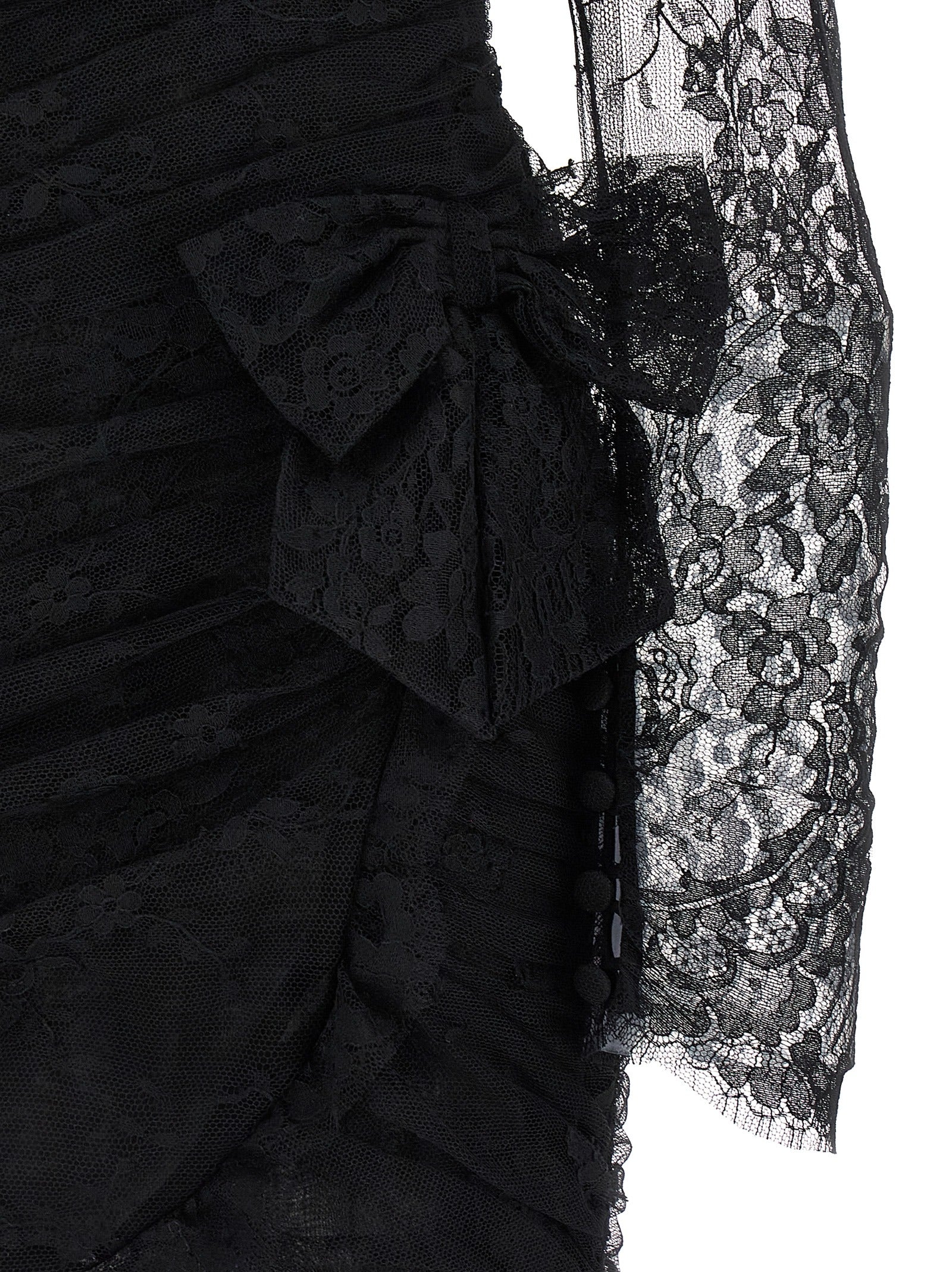 Alessandra Rich Draped Dress.