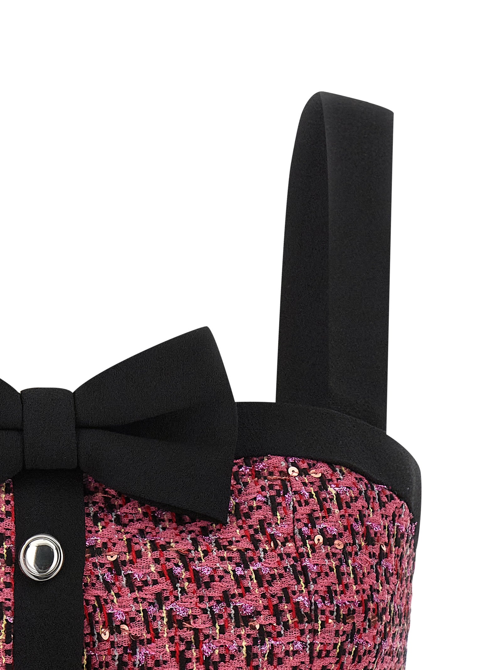 Alessandra Rich Tweed Top