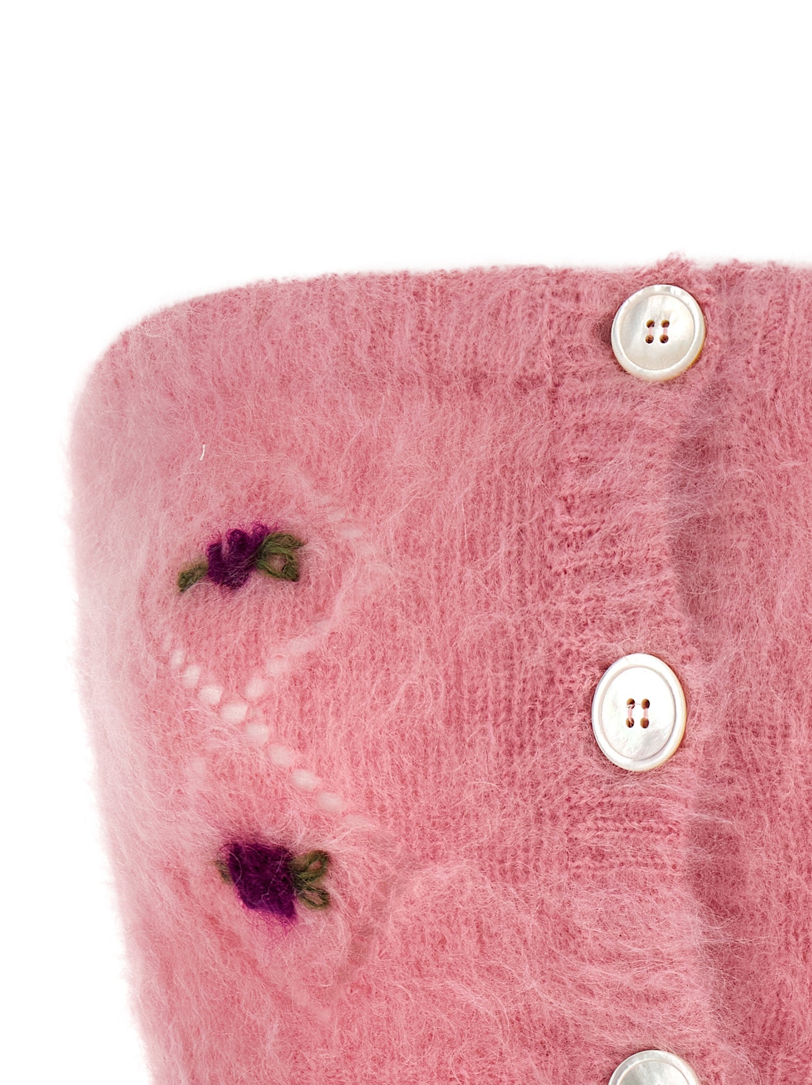 Alessandra Rich 'Carded Mohair' Top