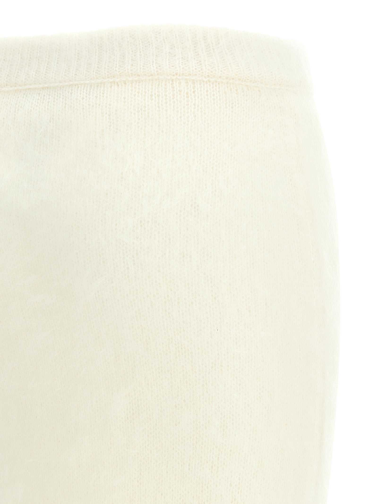 Alessandra Rich 'Carded Mohair' Skirt