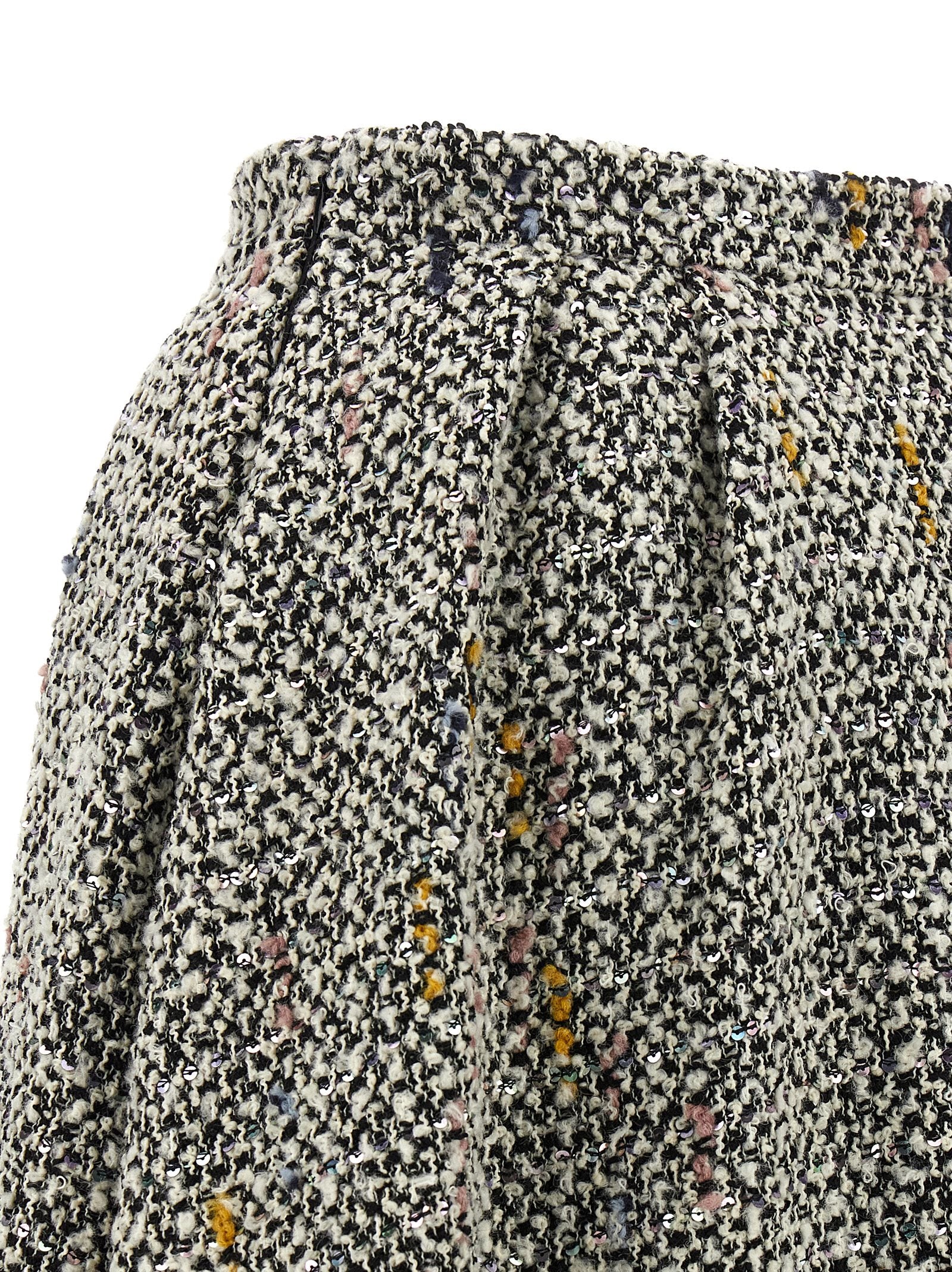 Alessandra Rich Tweed Skirt