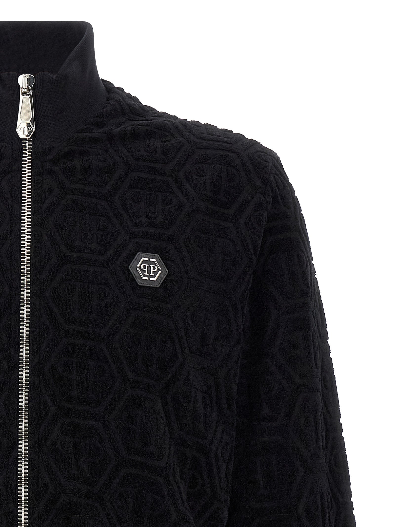 Philipp Plein Jacquard Monogram Sweatshirt