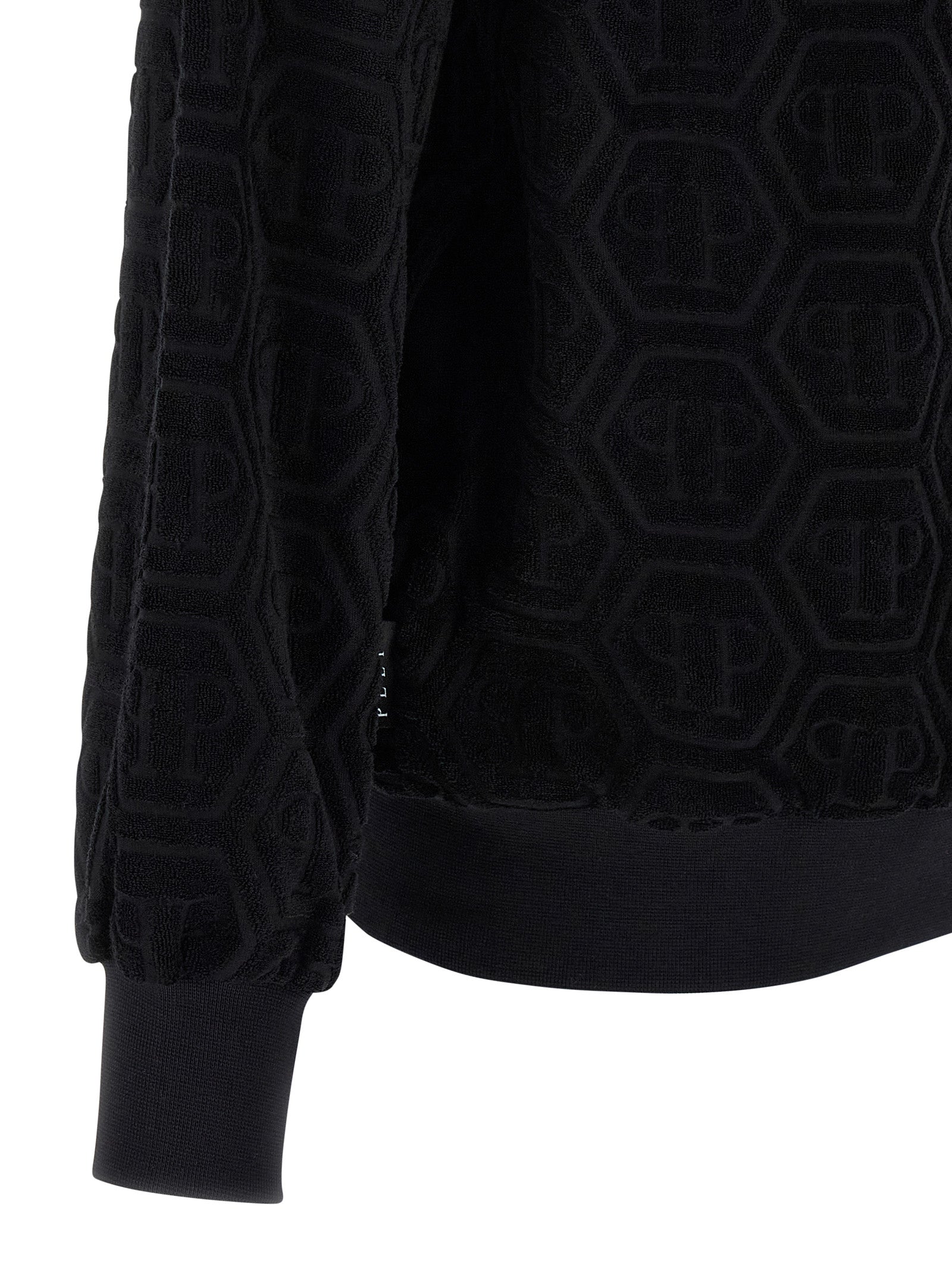 Philipp Plein Jacquard Monogram Sweatshirt