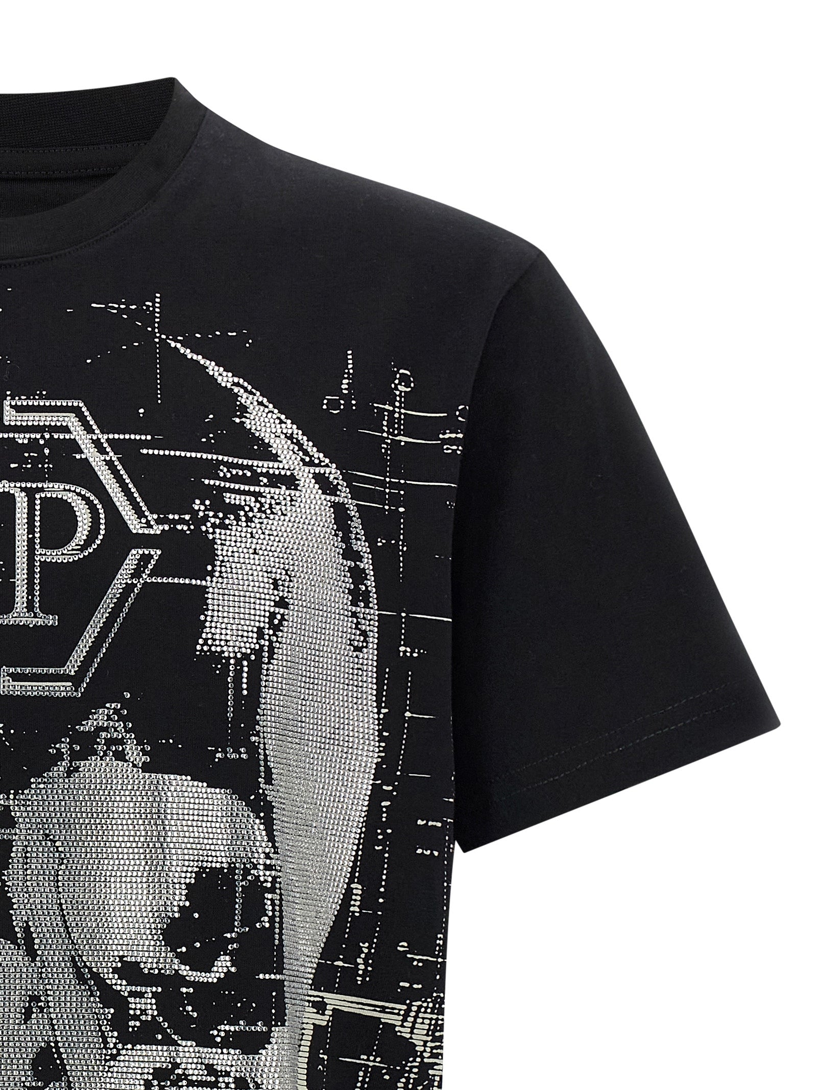 Philipp Plein 'Skull Strass' T-Shirt