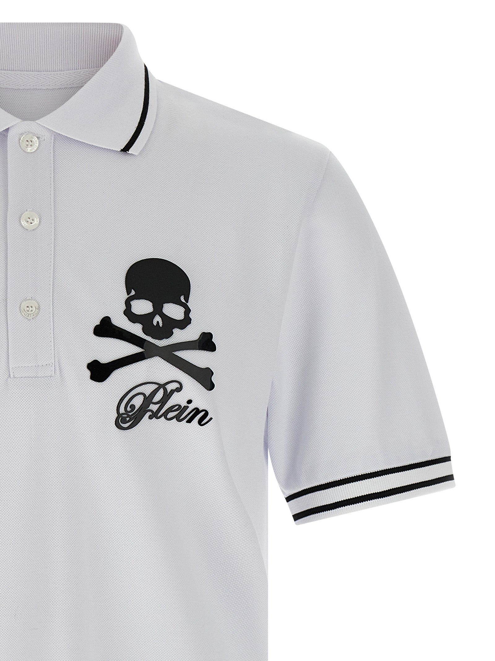 Philipp Plein 'Skull & Bones' Polo Shirt