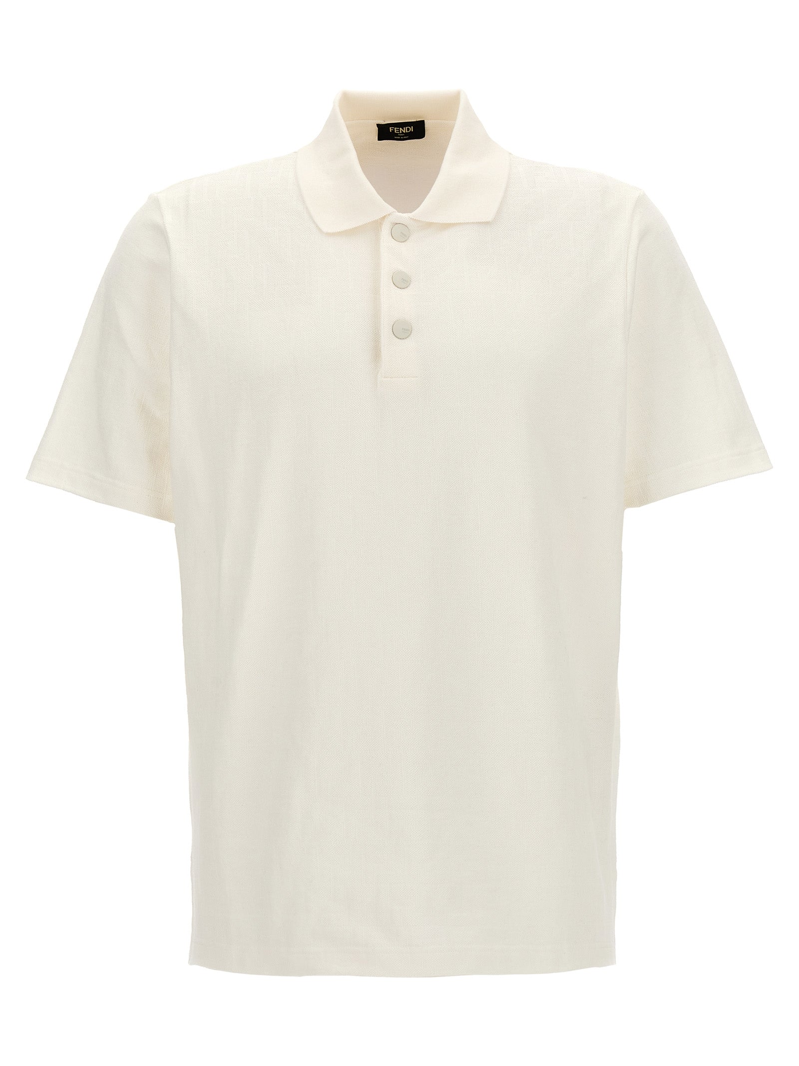 Fendi Jacquard Polo Shirt