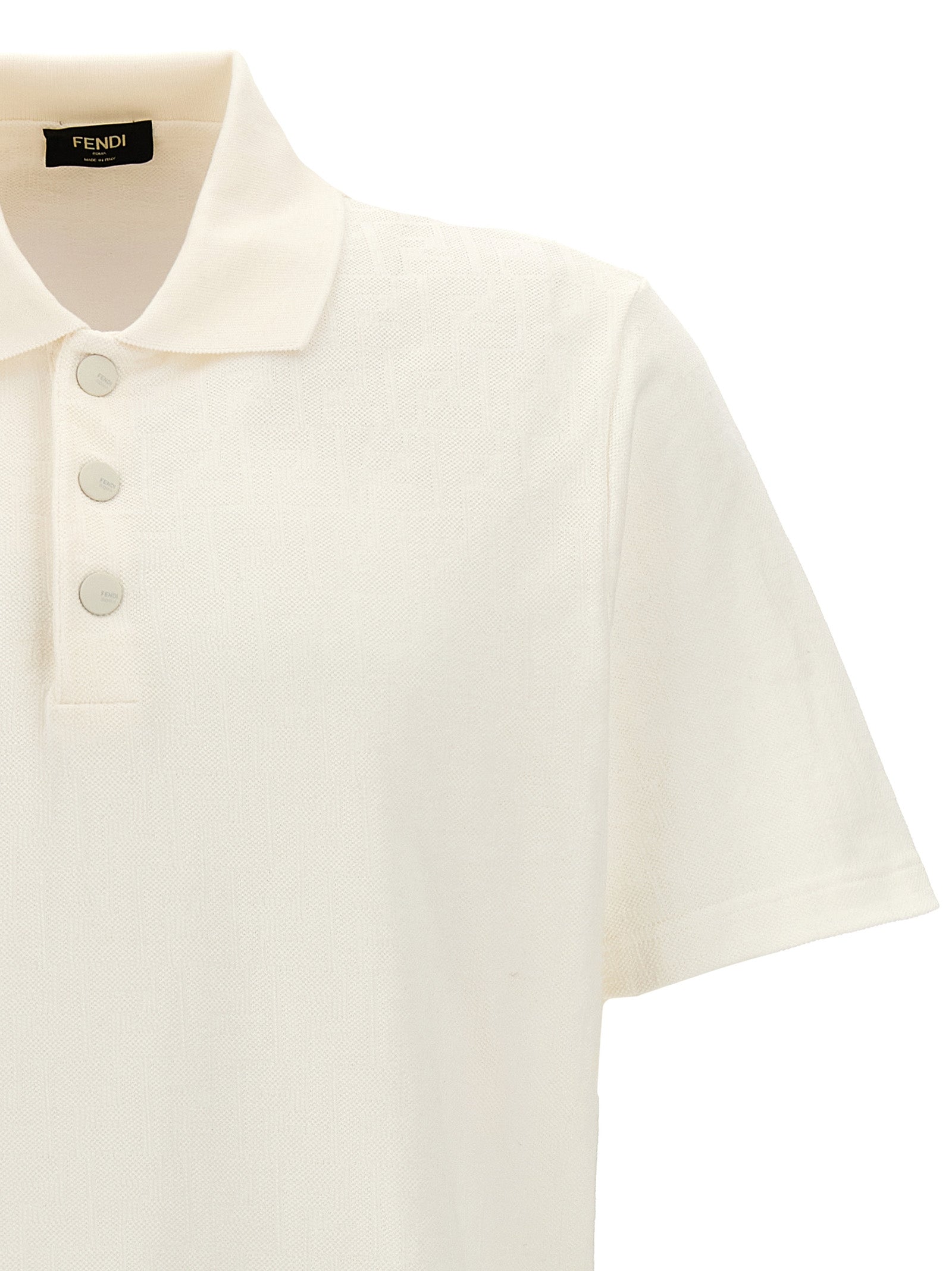 Fendi Jacquard Polo Shirt